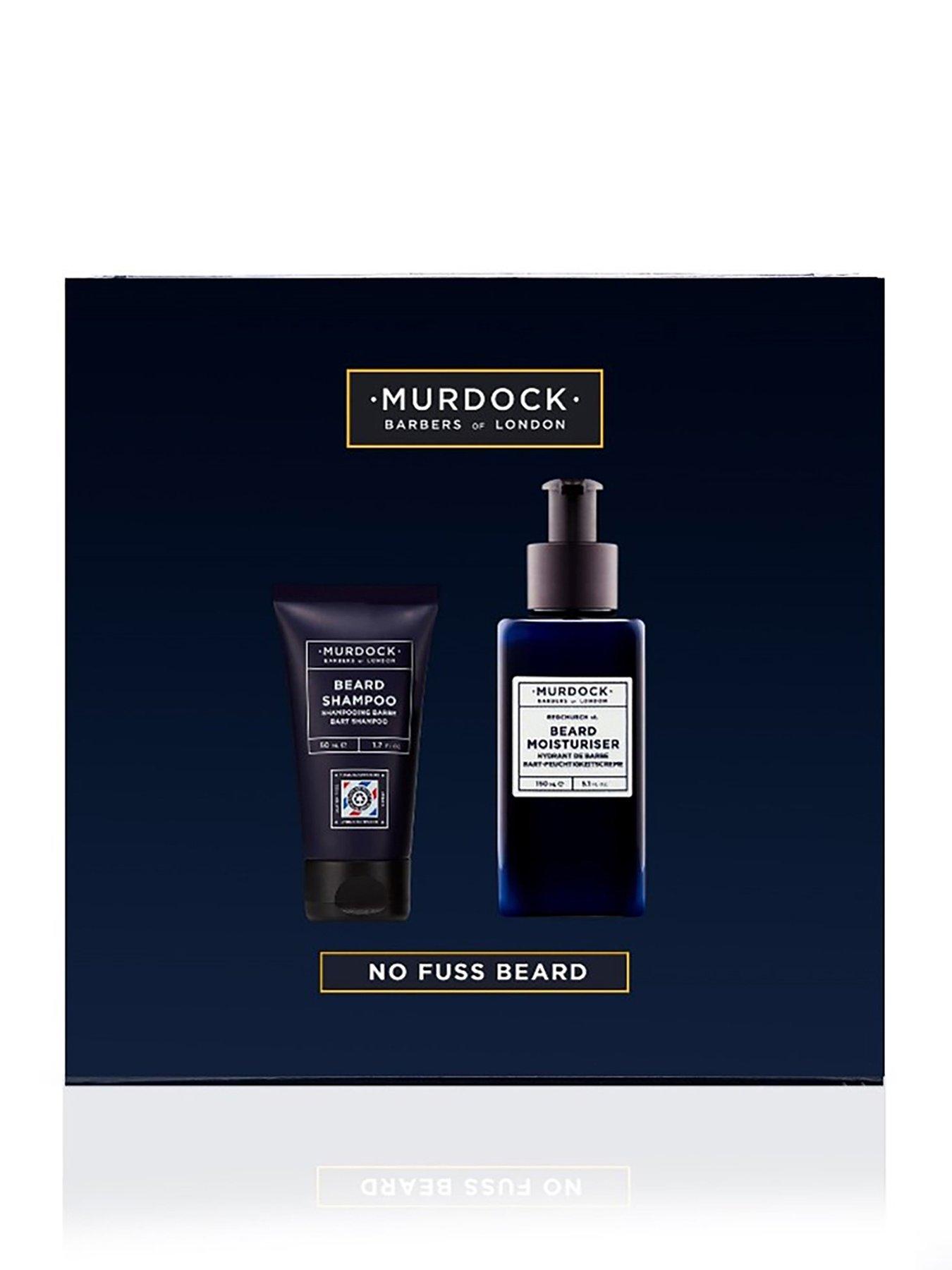 murdock-london-no-fuss-beard-set-beard-shampoo-50ml-beard-moisturiser-150ml