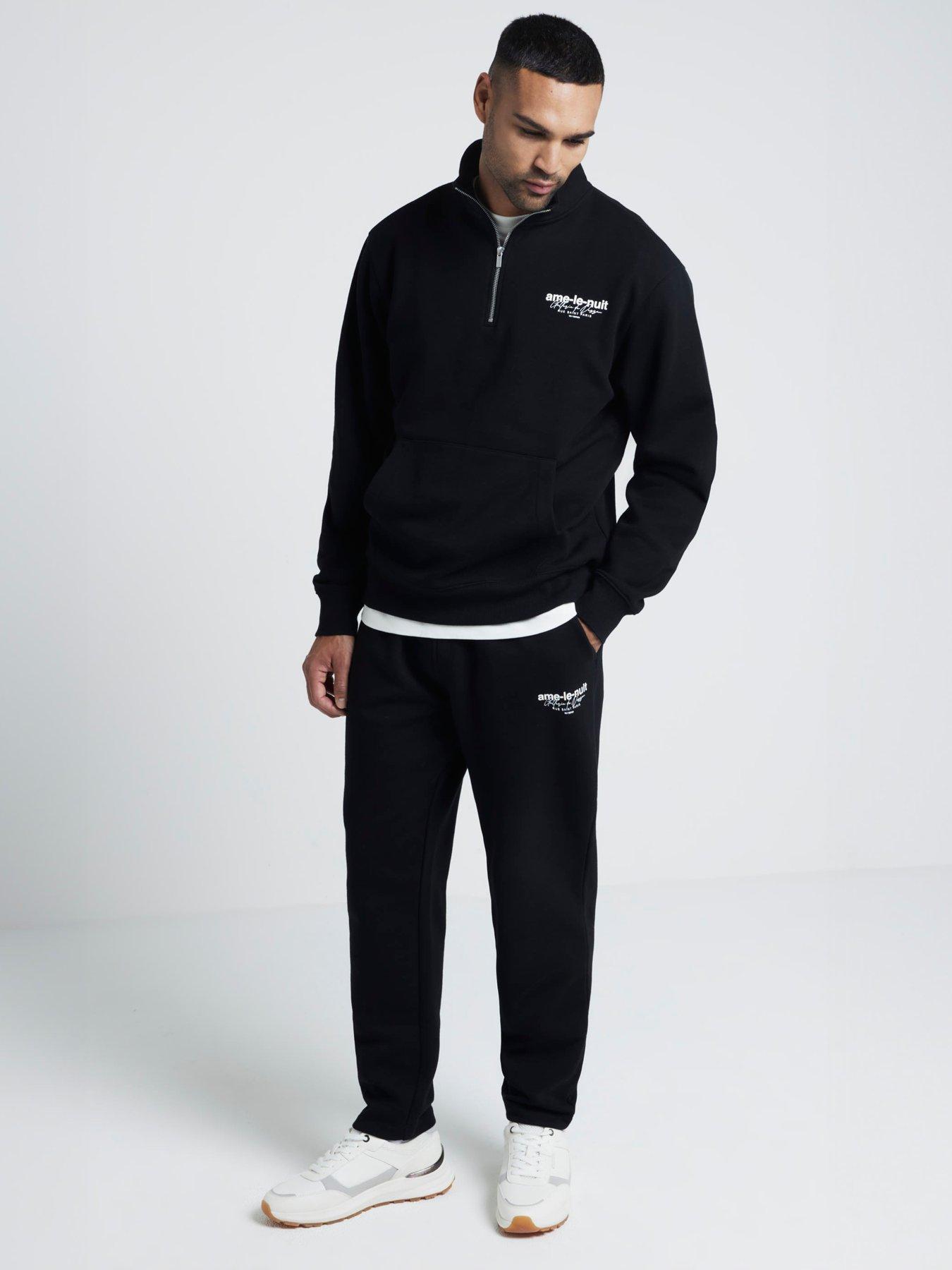 river-island-regular-fit-ame-le-nuit-open-hem-joggers-black