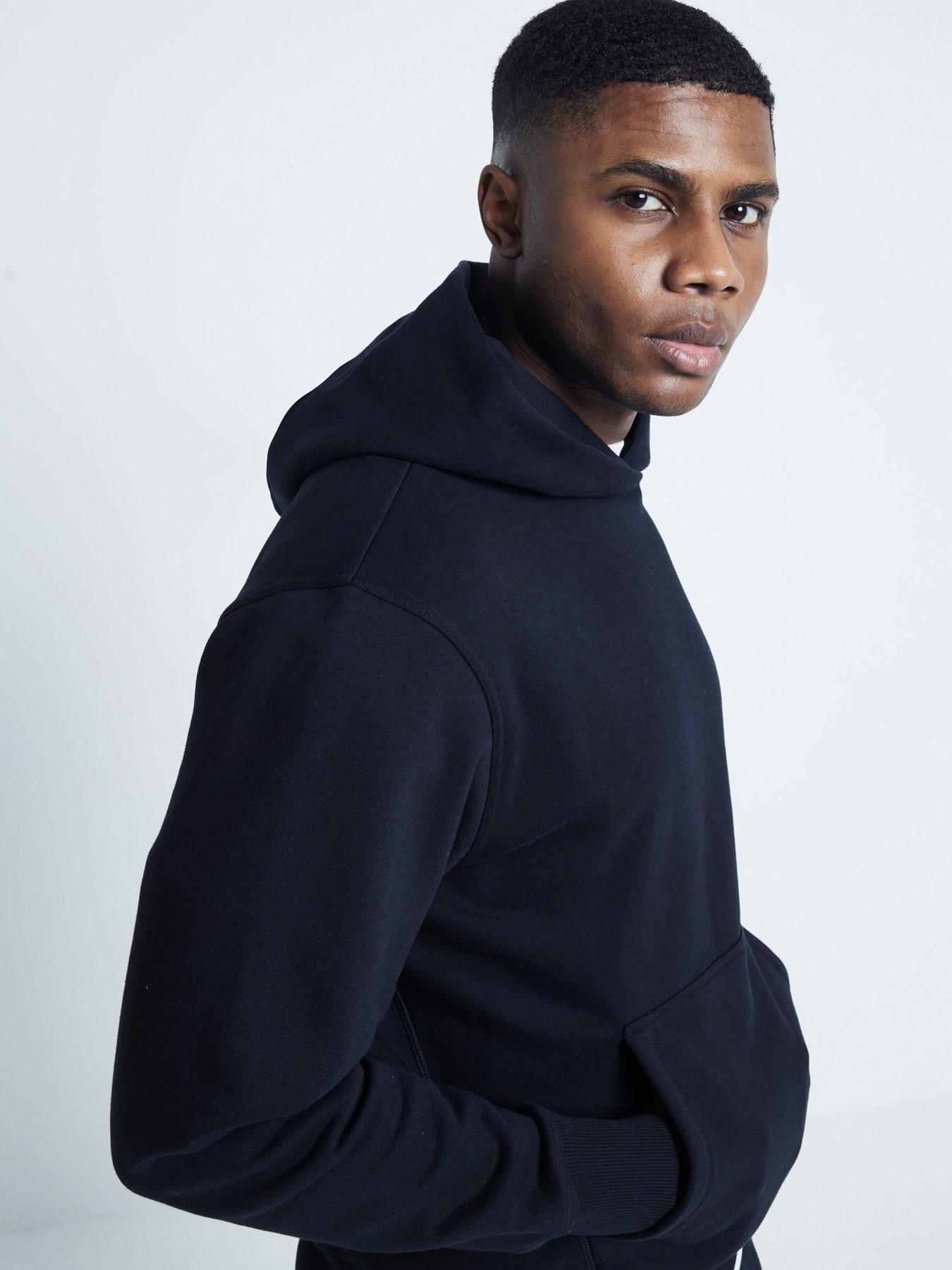 Image 4 of 6 of River Island Essential Hoodie - Black