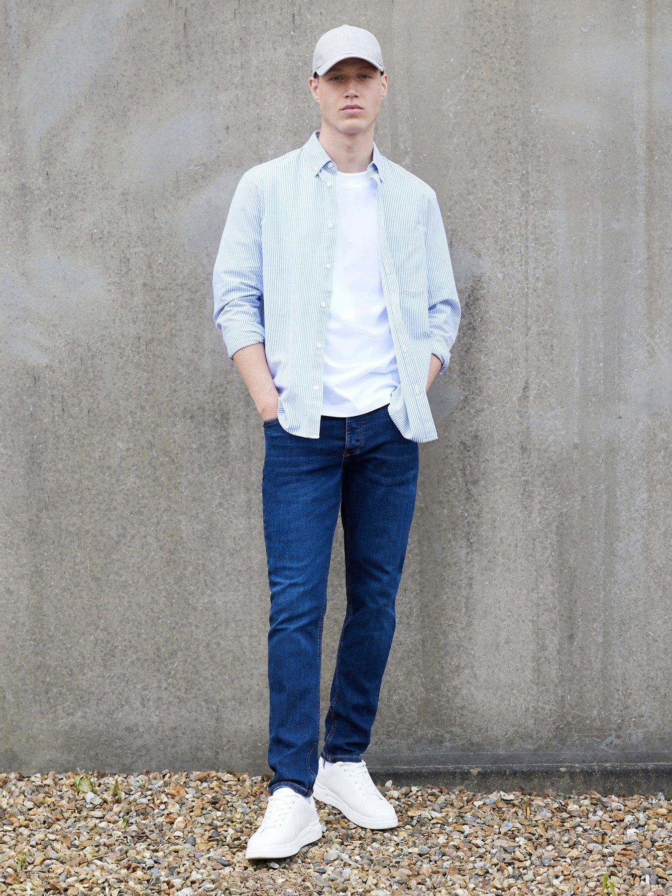 undefined New Slim Rally Jeans - Dark Blue