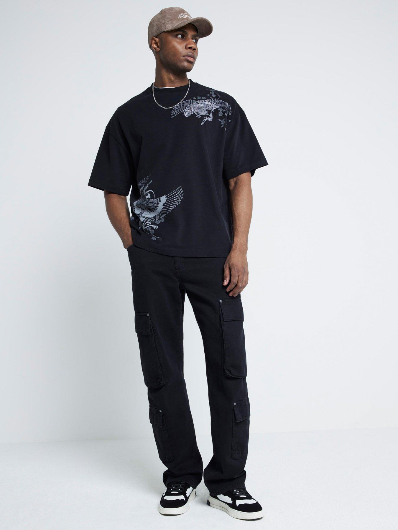 river-island-oversized-crane-t-shirt-blackback