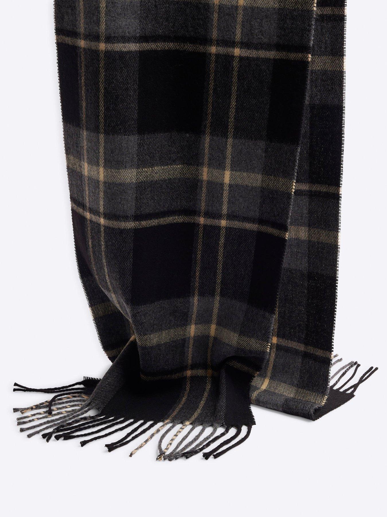 river-island-smart-check-scarf-blackoutfit