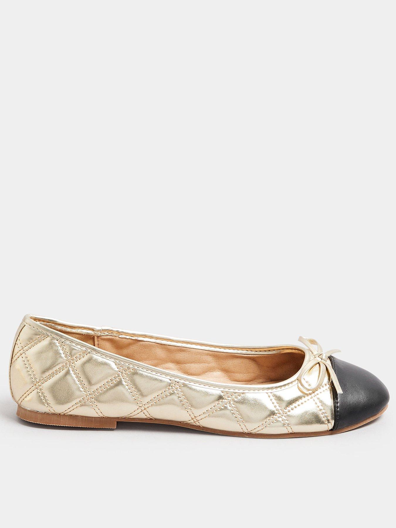 long-tall-sally-quilted-ballet-pump-gold