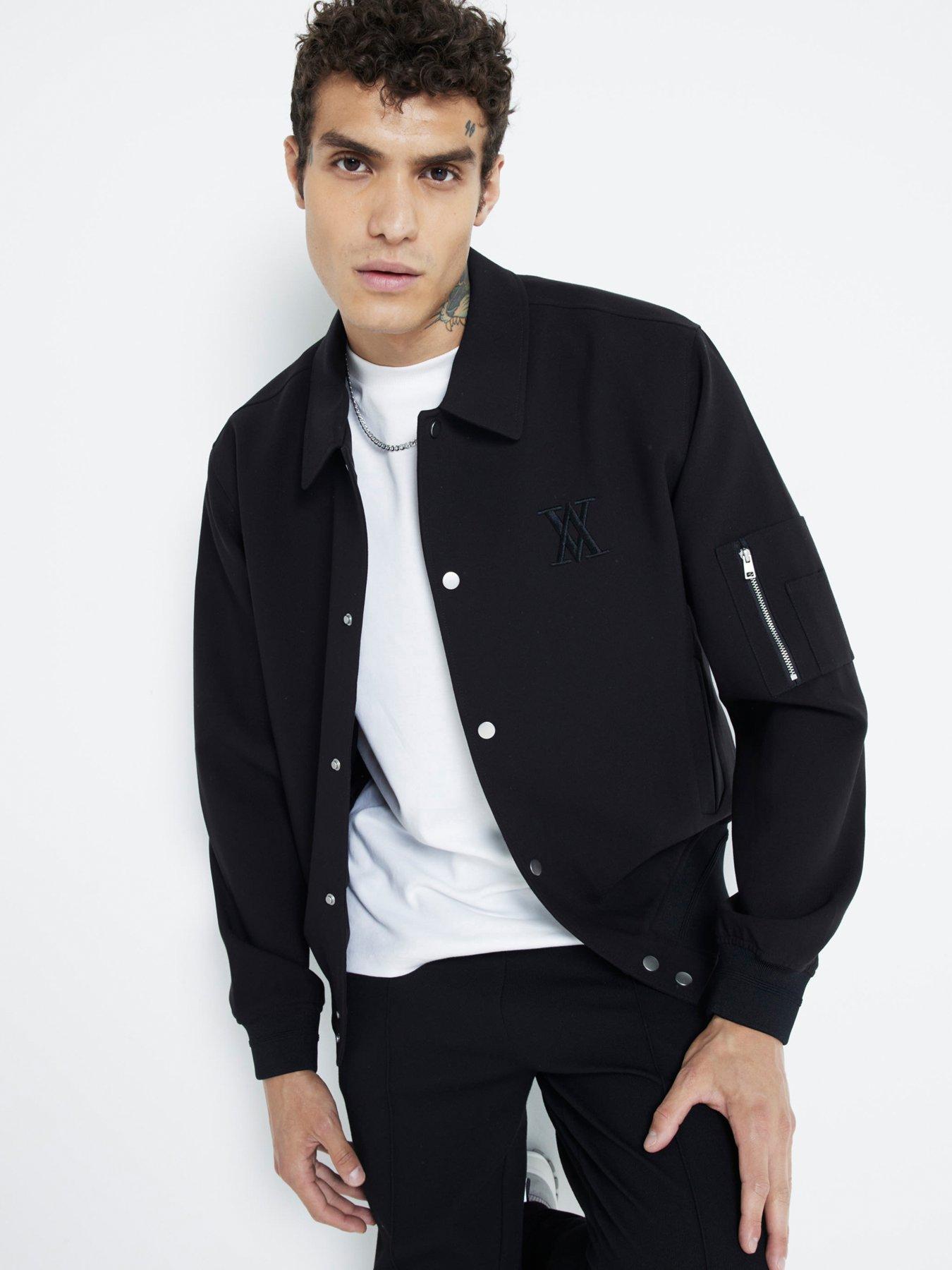 river-island-smart-ponti-bomber-jacket-black