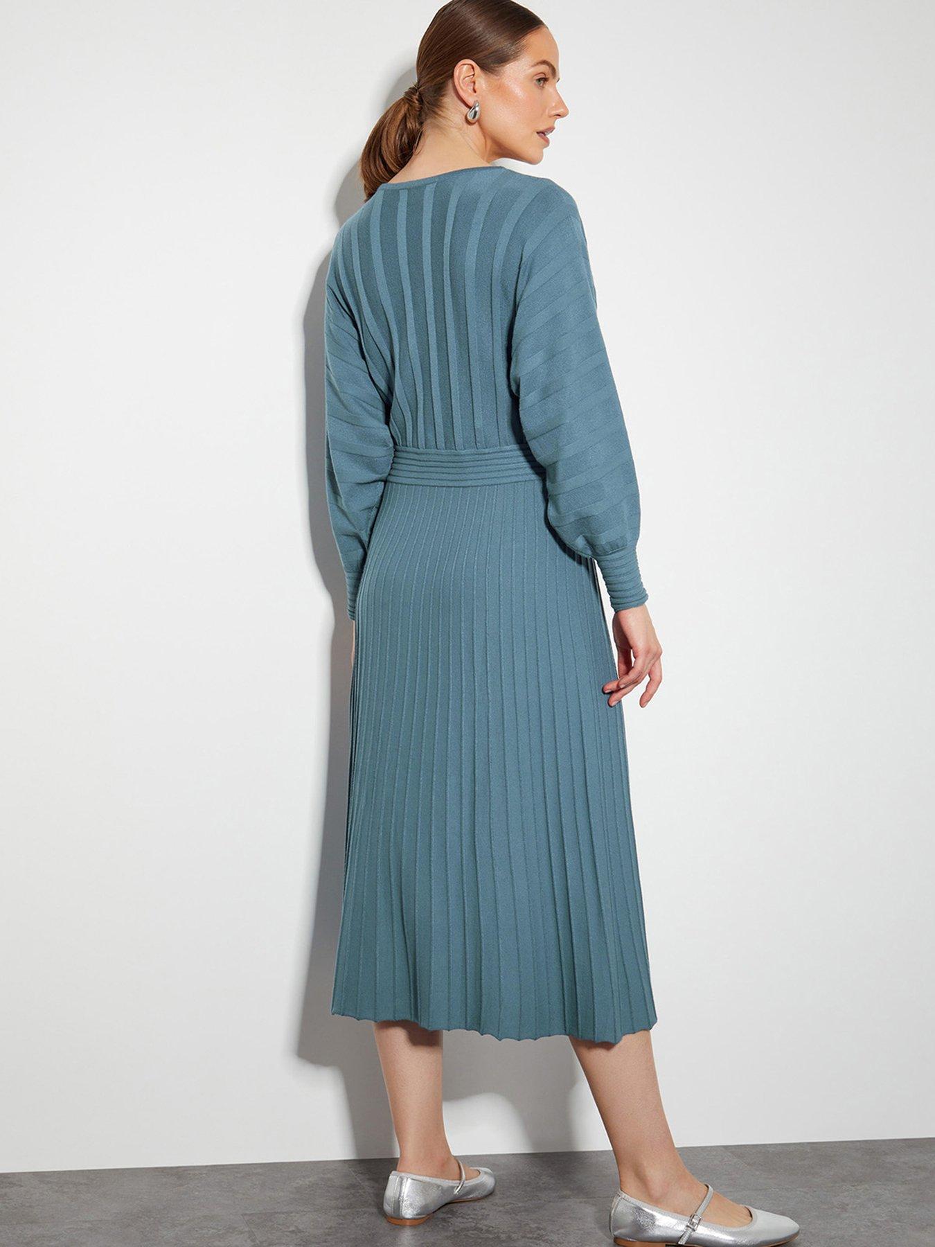 monsoon-wynn-wrap-knit-dress-bluestillFront