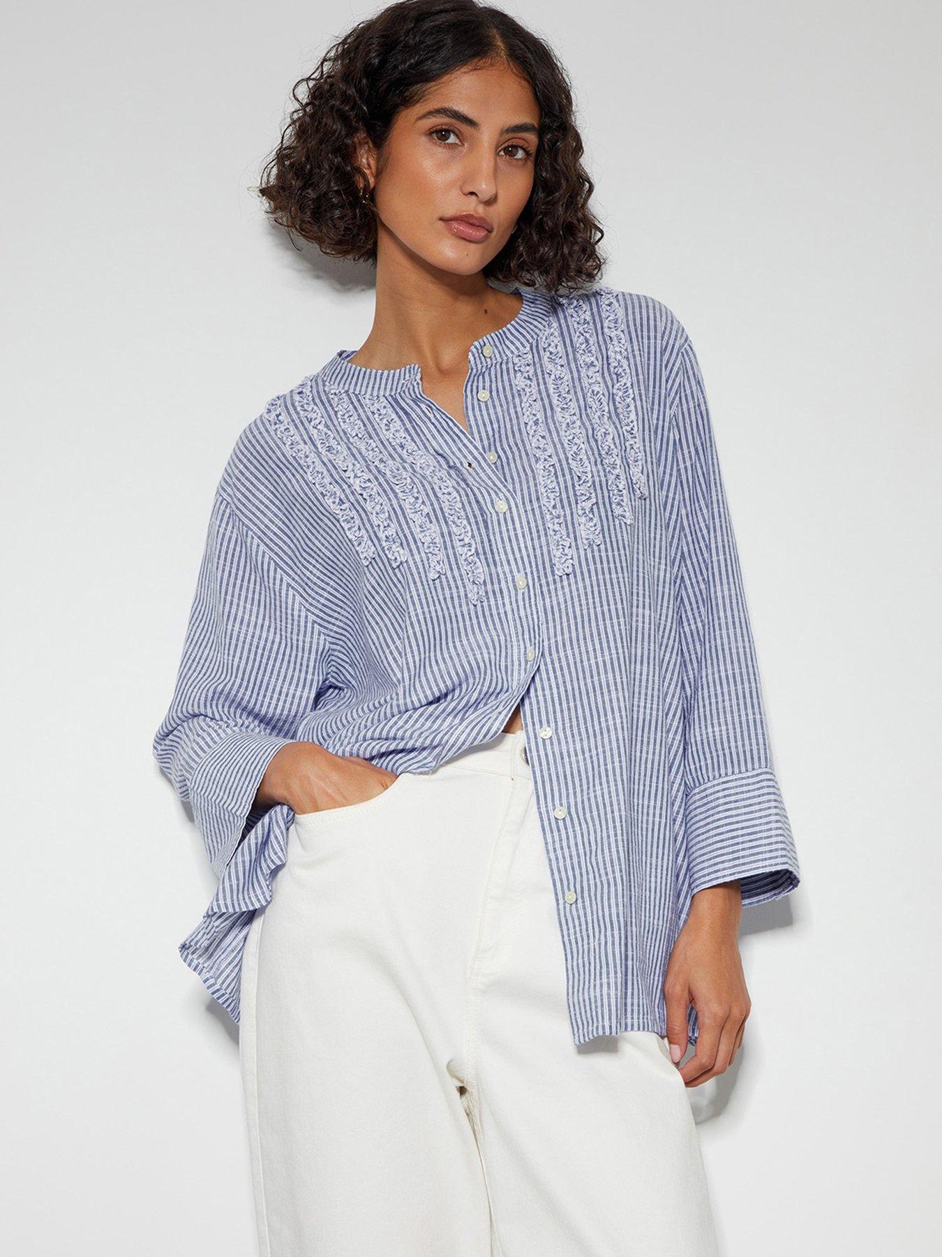 monsoon-laura-ruffle-shirt-blue