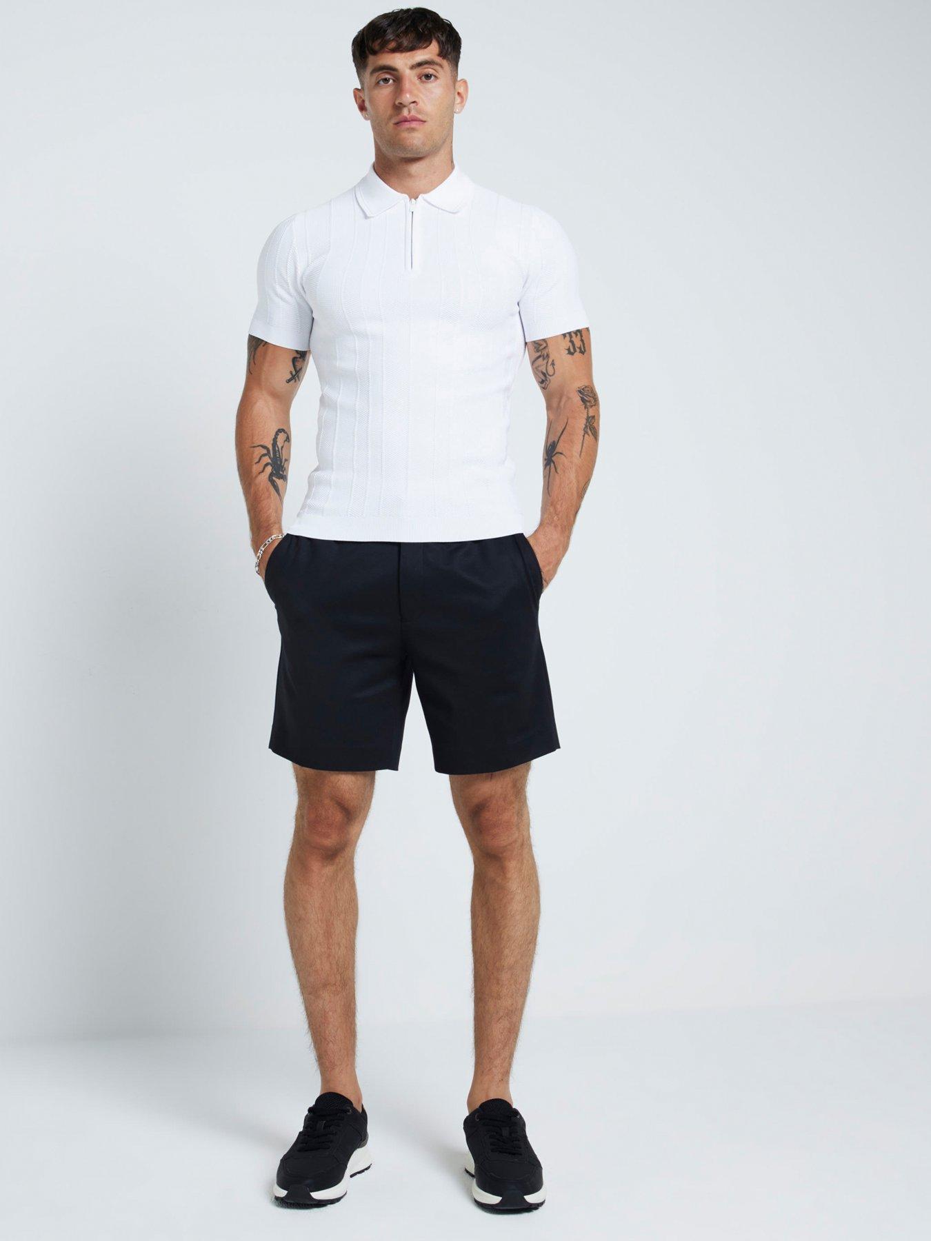 river-island-short-sleeve-knitted-herringbone-muscle-fit-polo-shirt-whiteback