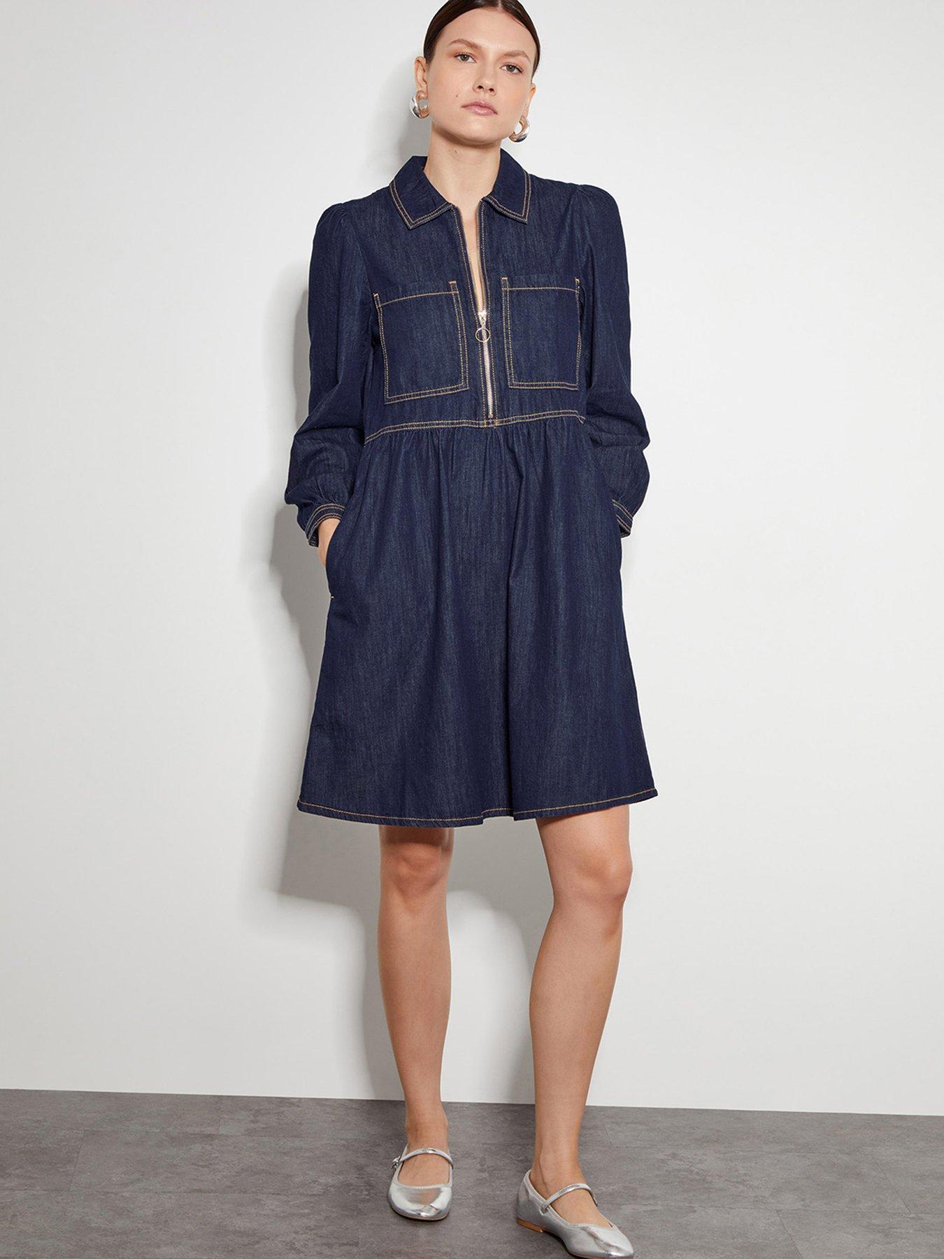 monsoon-adeena-zip-dress-blueback