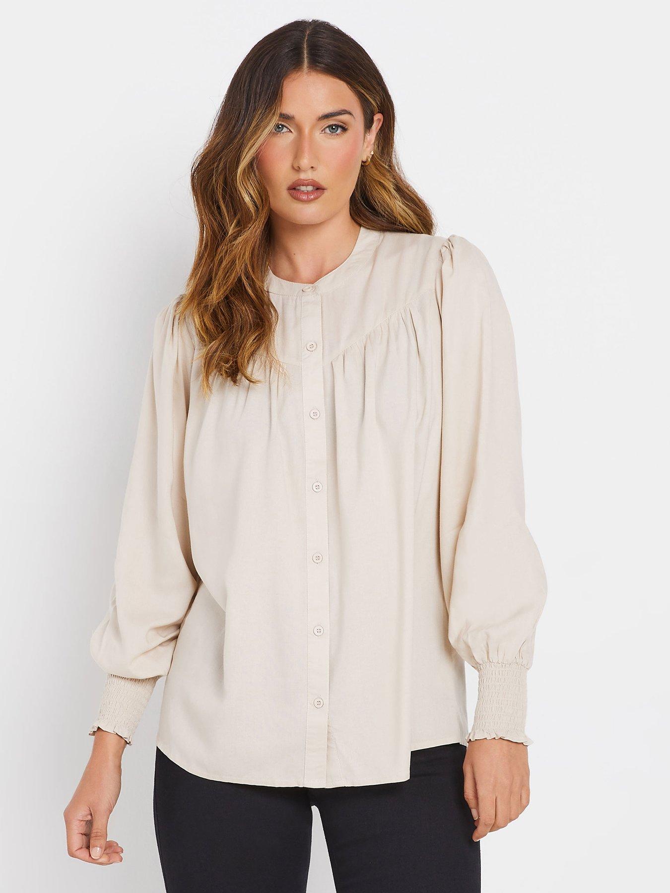 long-tall-sally-long-sleeve-blouse-ivory