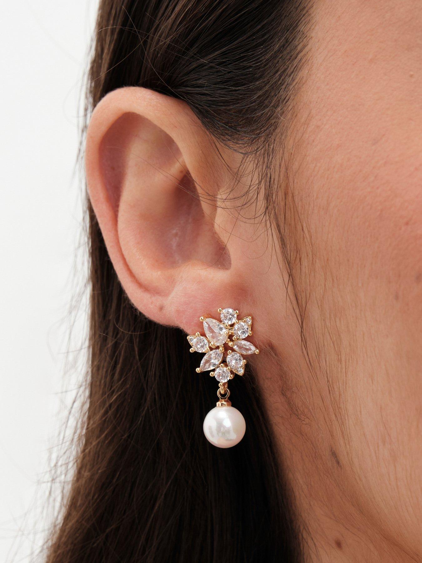 jon-richard-gold-plated-cubic-zirconia-pearl-occasion-earringsstillFront