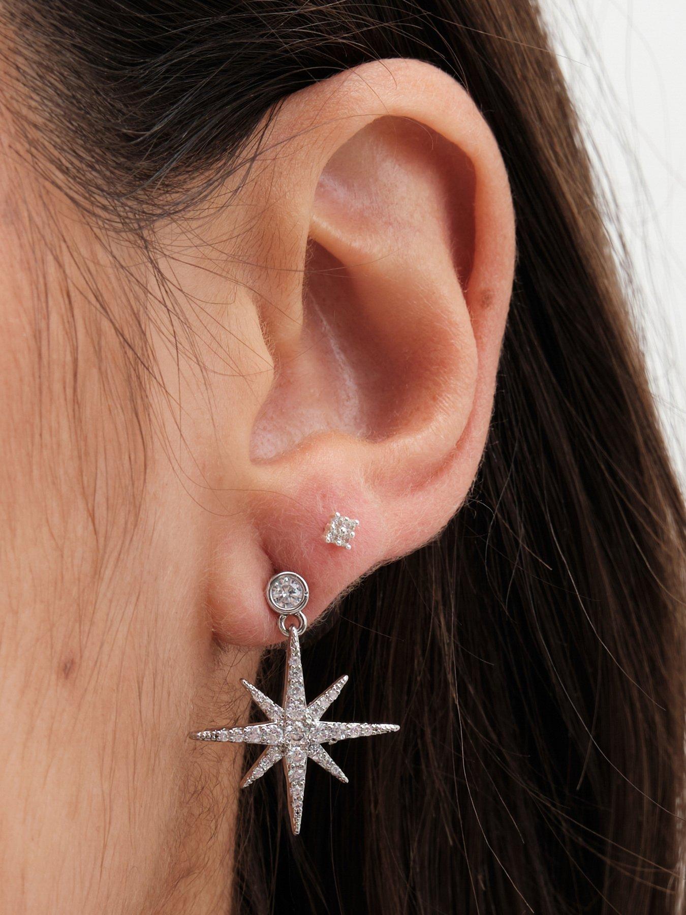 jon-richard-silver-plated-cubic-zirconia-star-drop-earringsstillFront