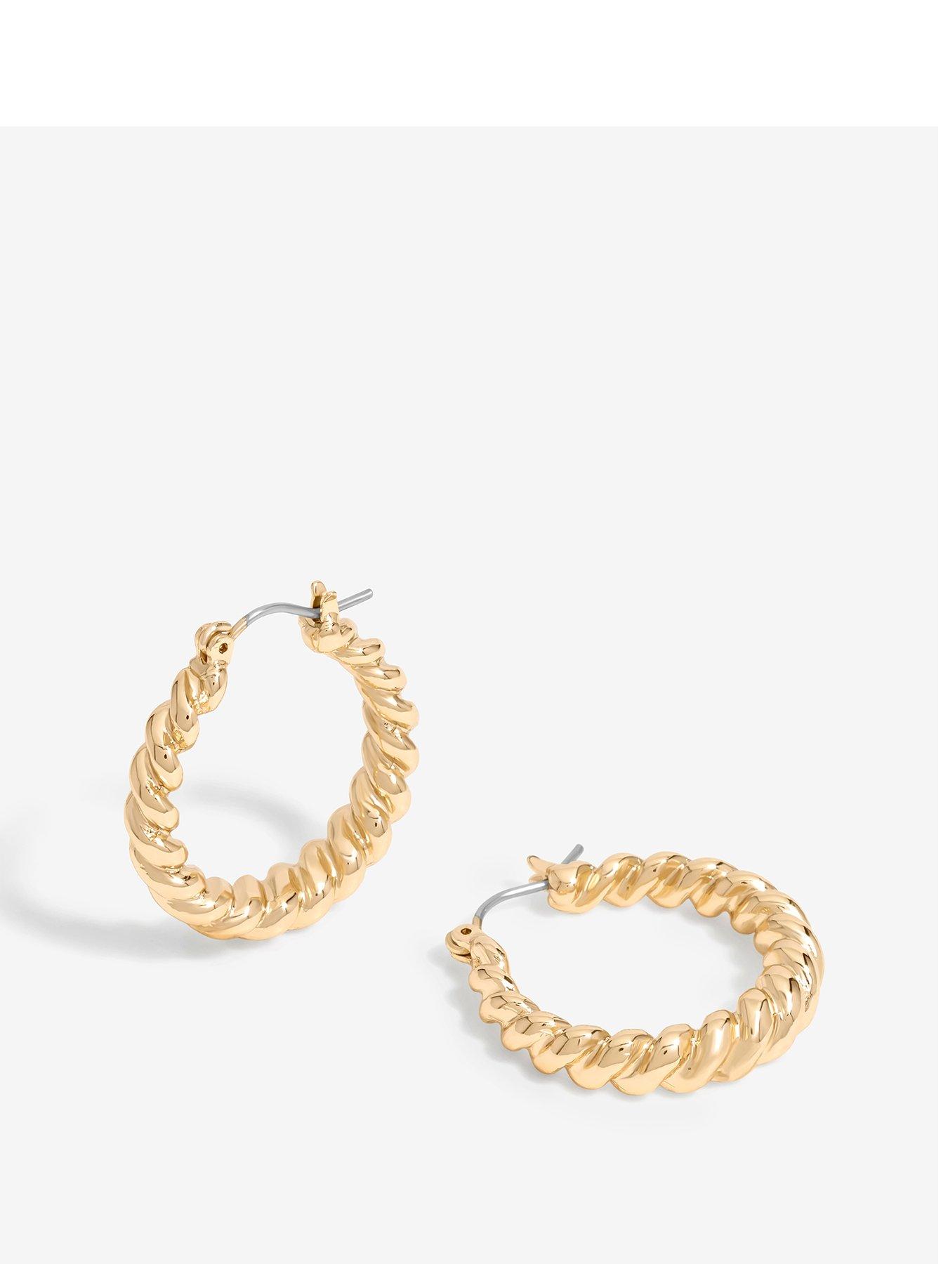 jon-richard-gold-plated-polished-twist-hoop-earrings