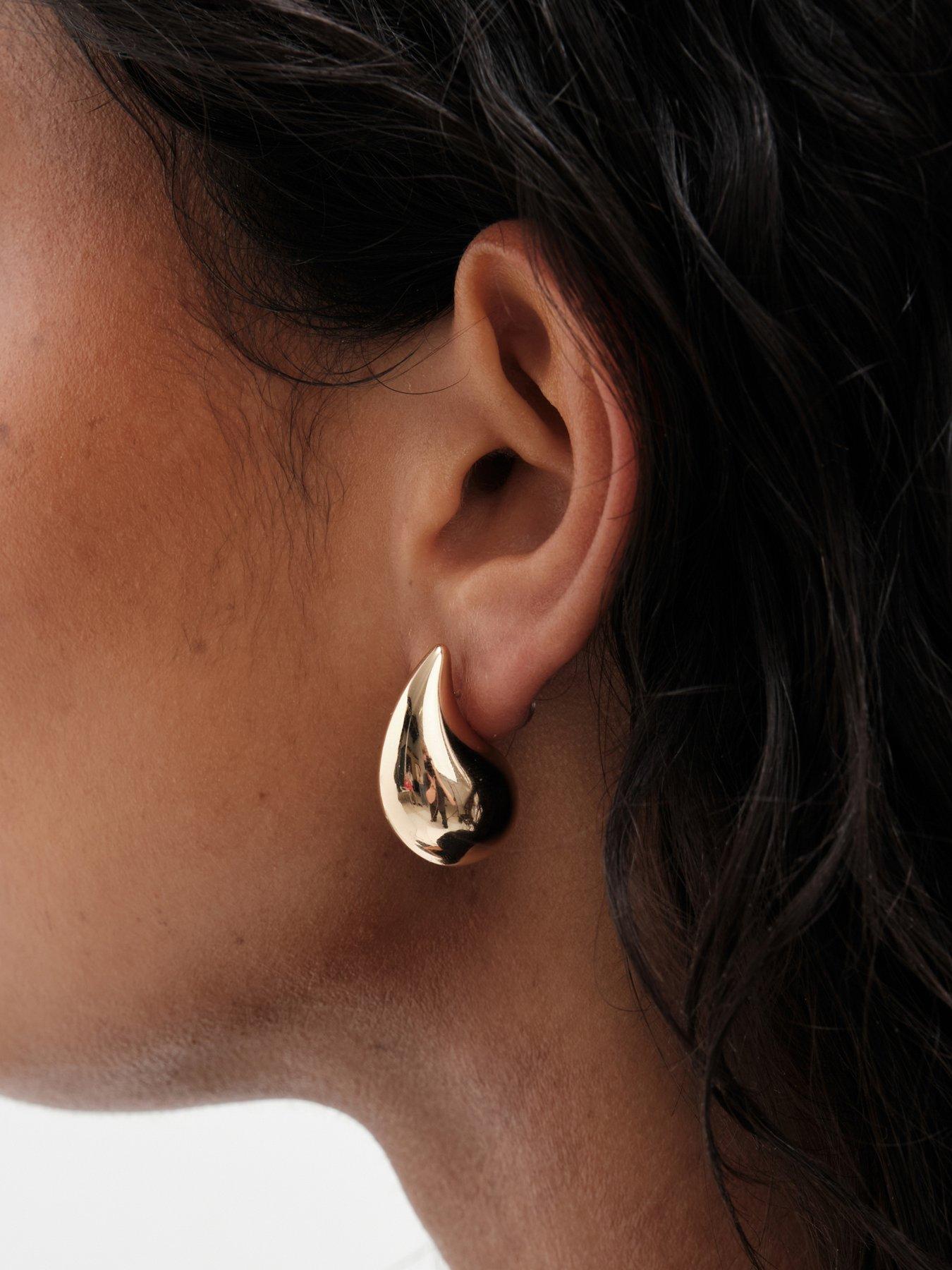 mood-gold-polished-dome-hoop-earrings-pack-of-2stillFront