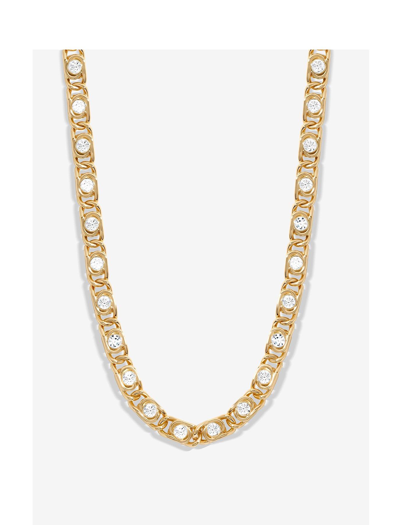 inicio-gold-plated-and-crystal-chain-necklace