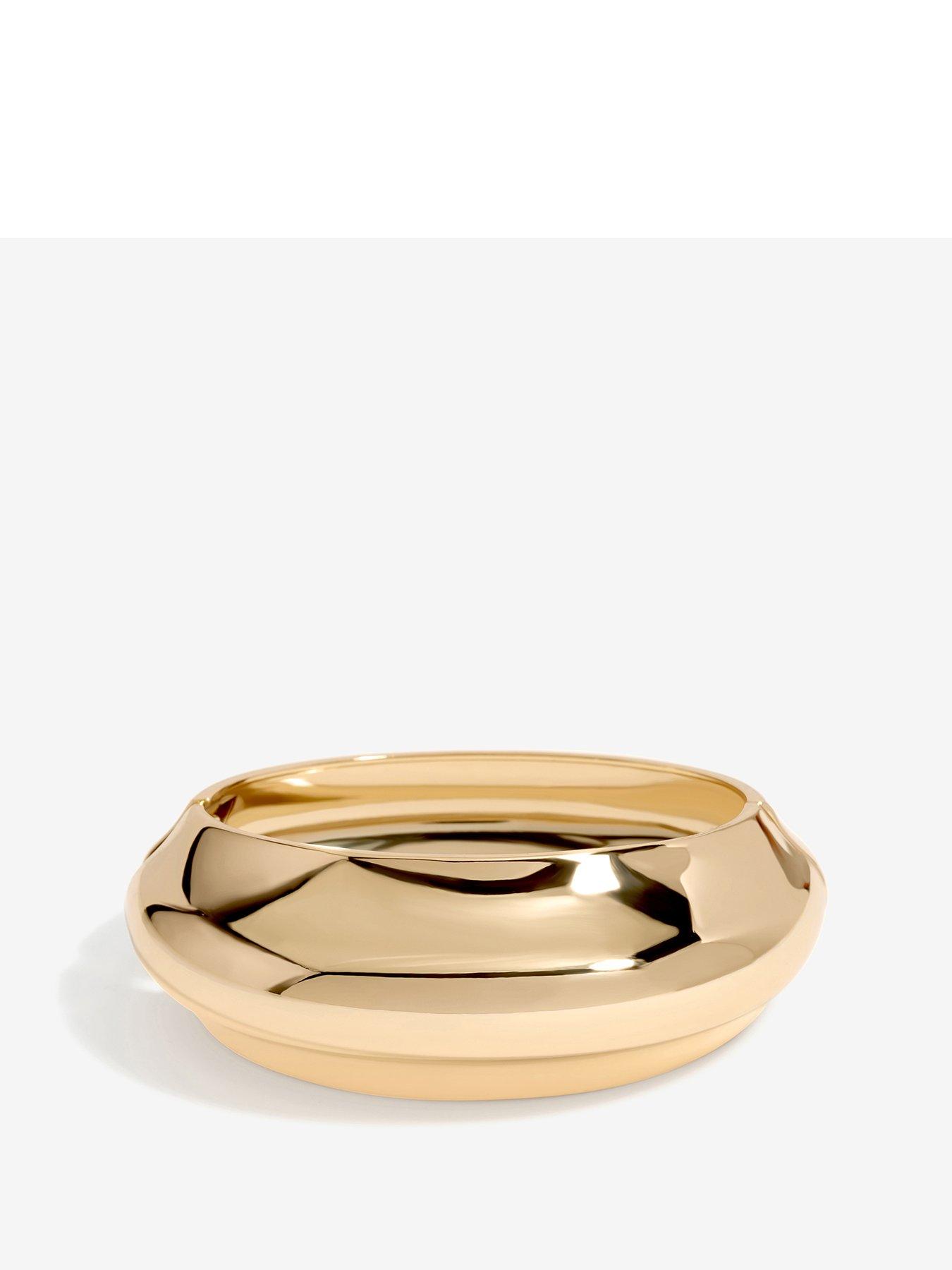 undefined Gold Plated Dome Bangle