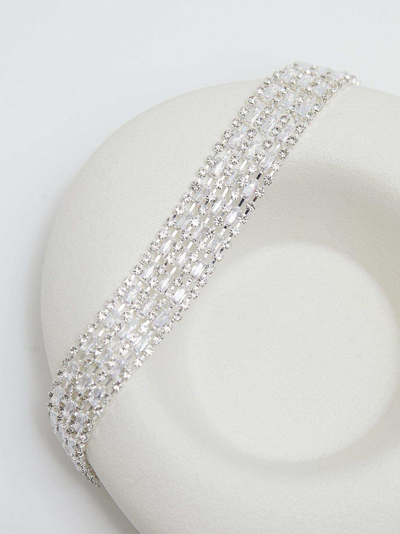 jon-richard-silver-plated-crystal-statement-baguette-braceletstillFront