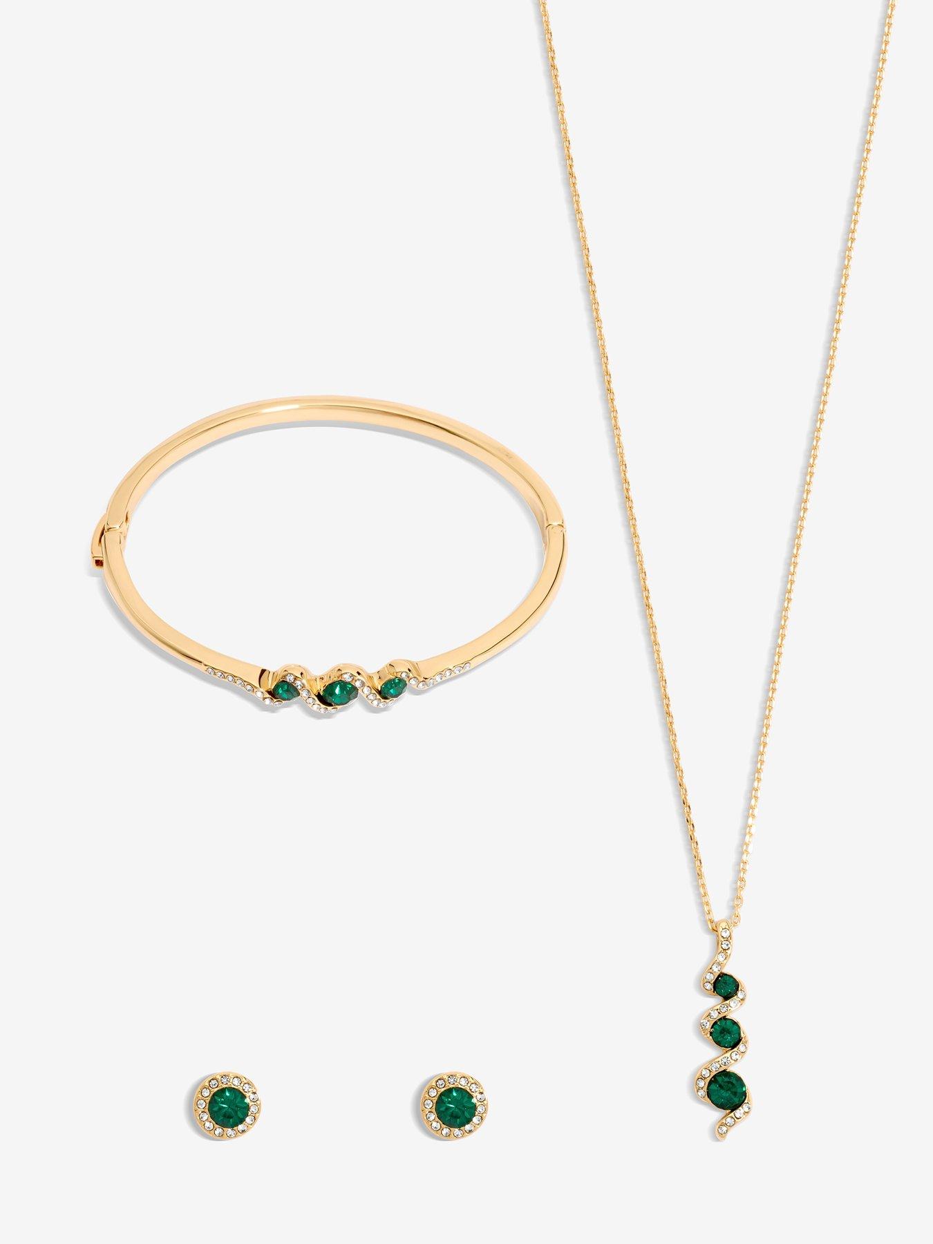 jon-richard-gold-plated-emerald-and-crystal-twist-drop-trio-set-gift-boxstillFront