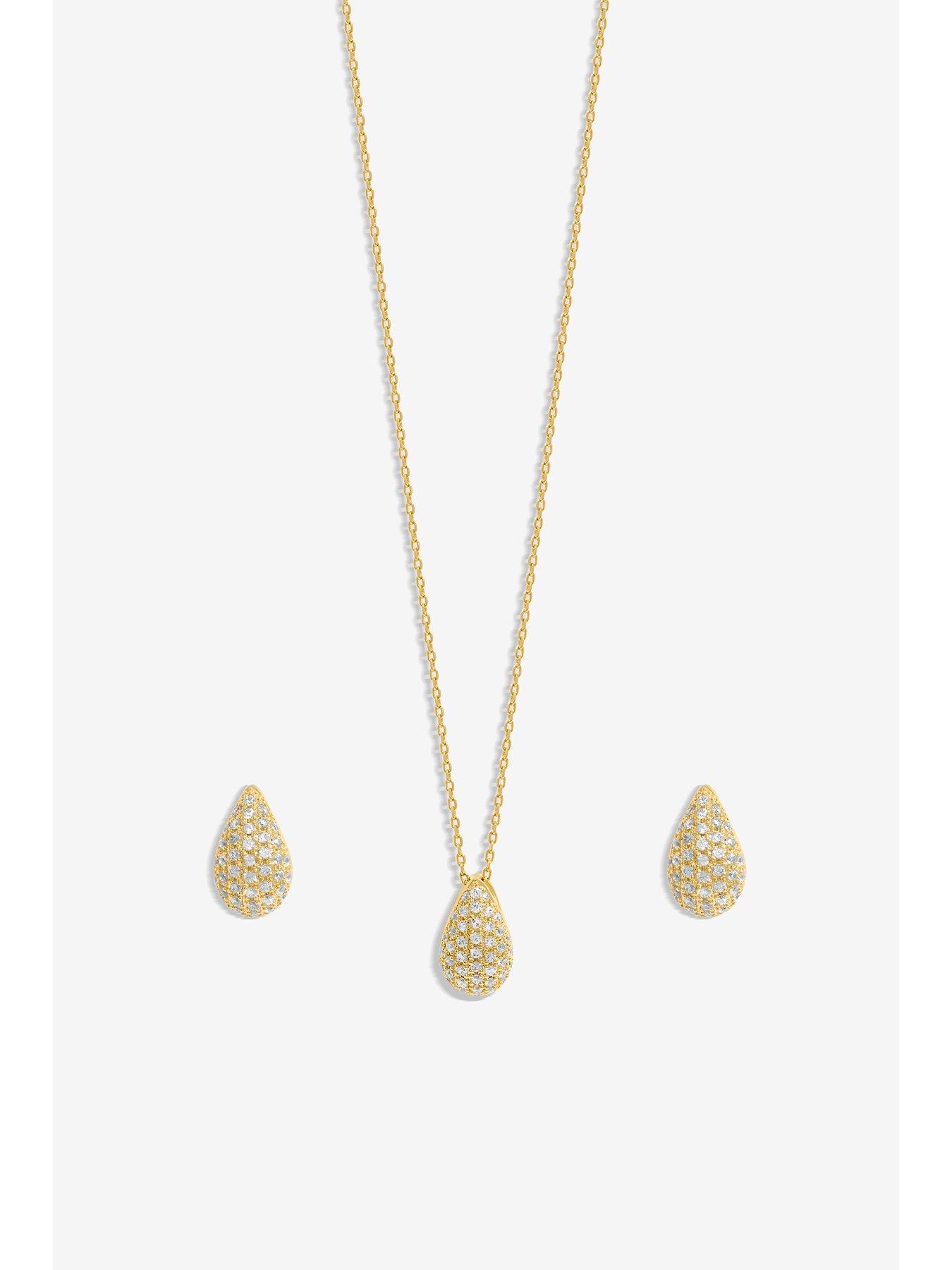 jon-richard-gold-plated-cubic-zirconia-teardrop-set-gift-boxstillFront