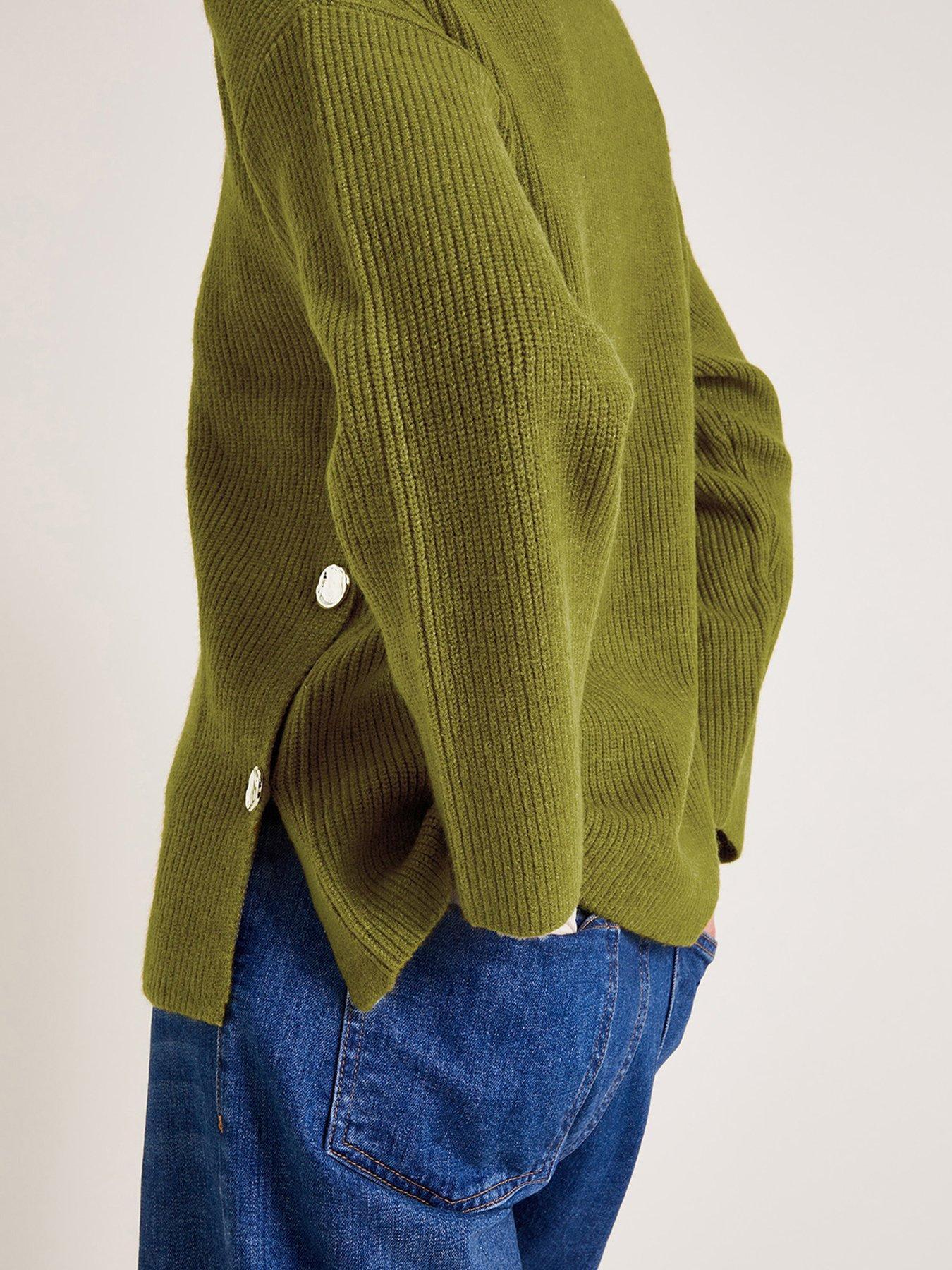 monsoon-luci-longline-jumper-oliveoutfit