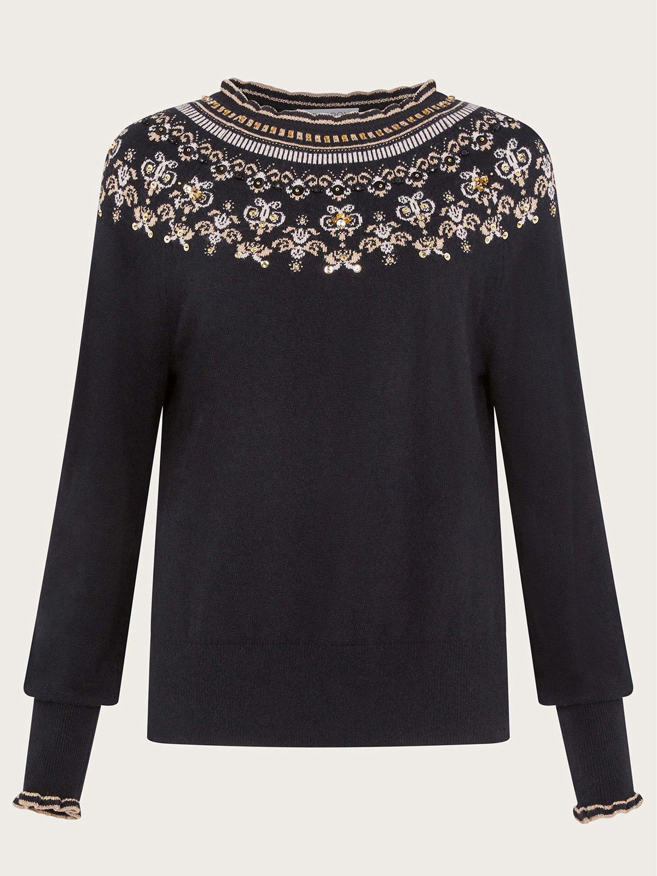 monsoon-flo-fairisle-jumper-blackdetail