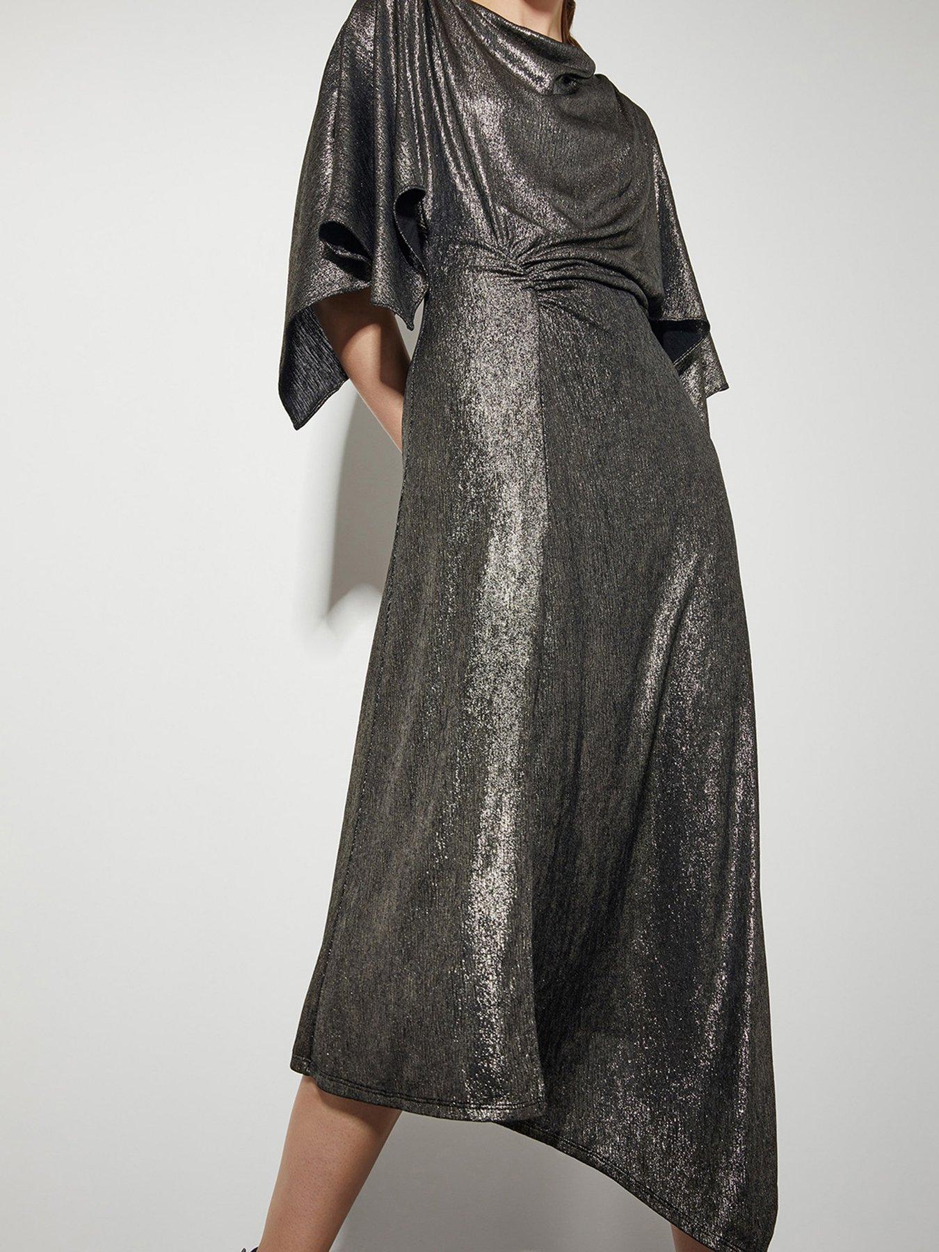 monsoon-mila-metallic-jersey-dressdetail