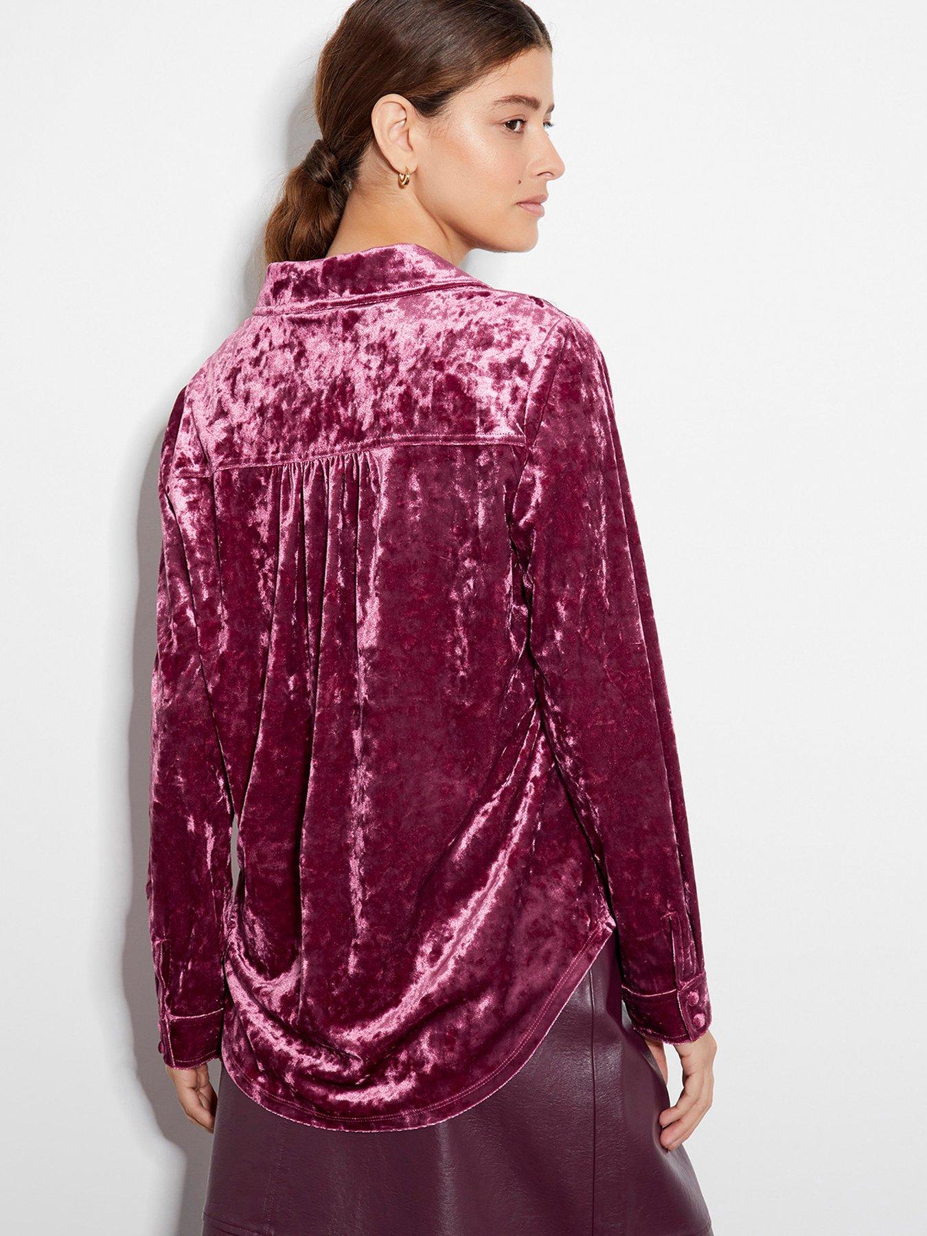 monsoon-vida-velvet-shirt-pinkstillFront