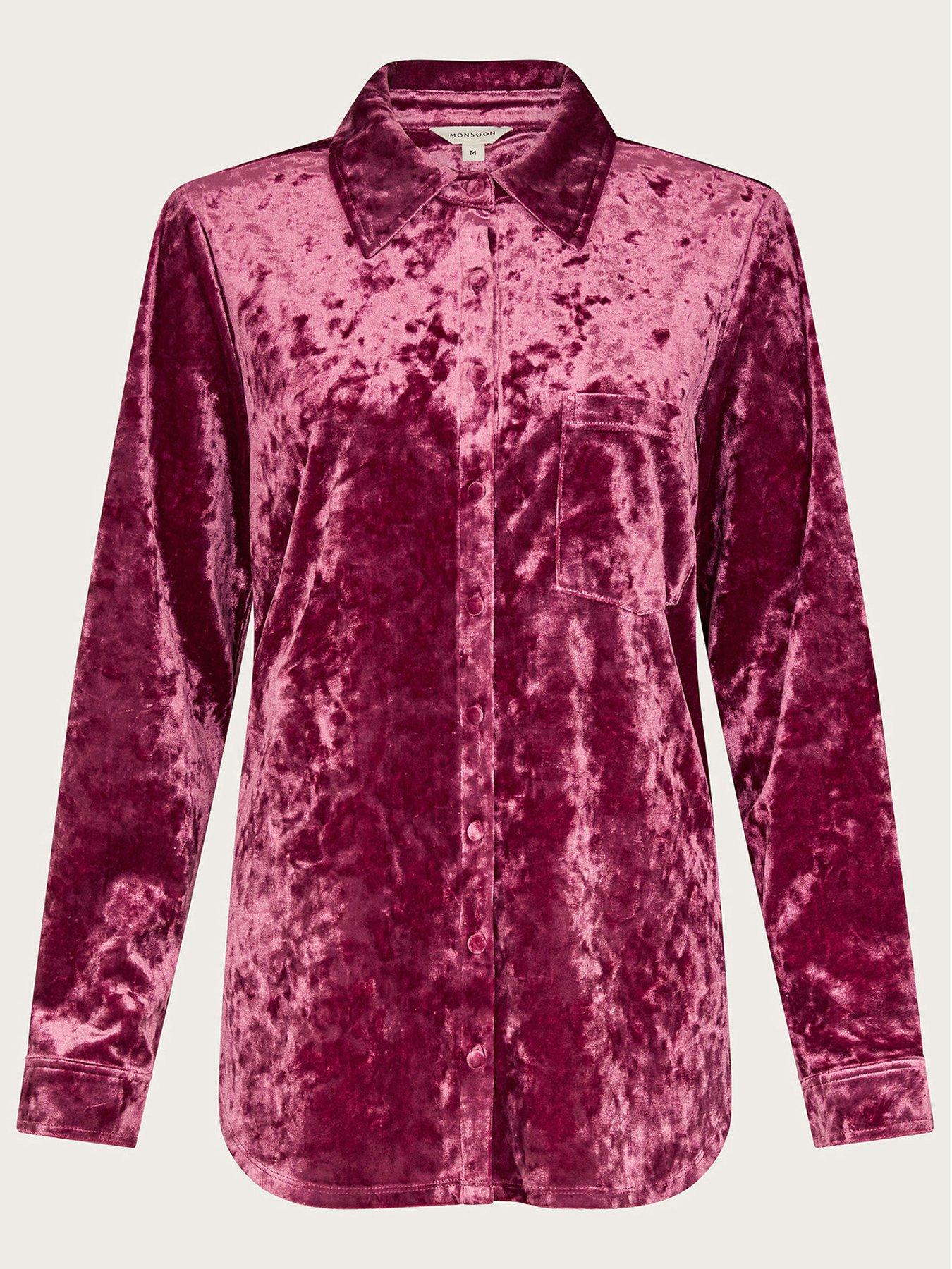 monsoon-vida-velvet-shirt-pinkdetail