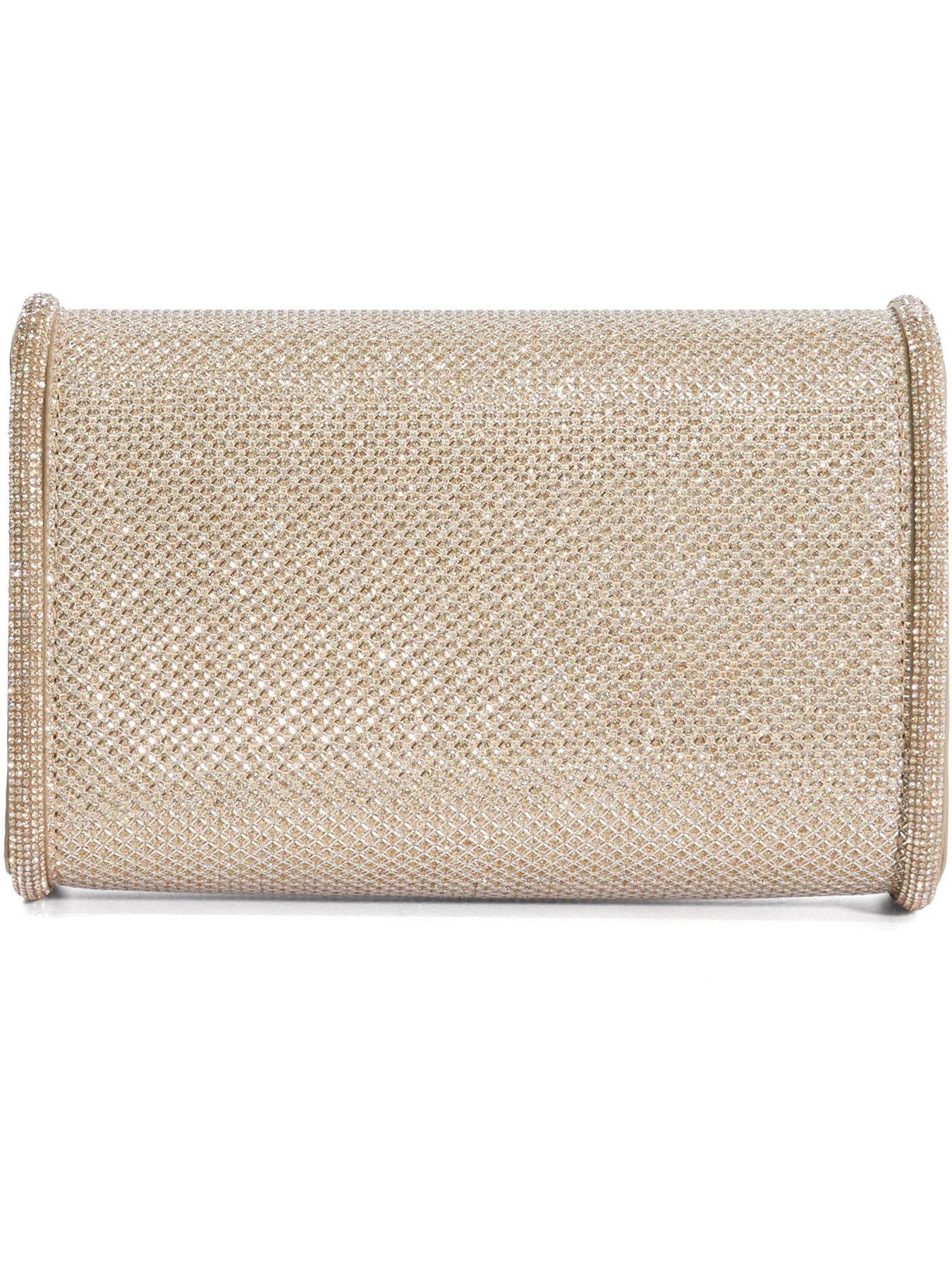 Dune gold clutch hotsell