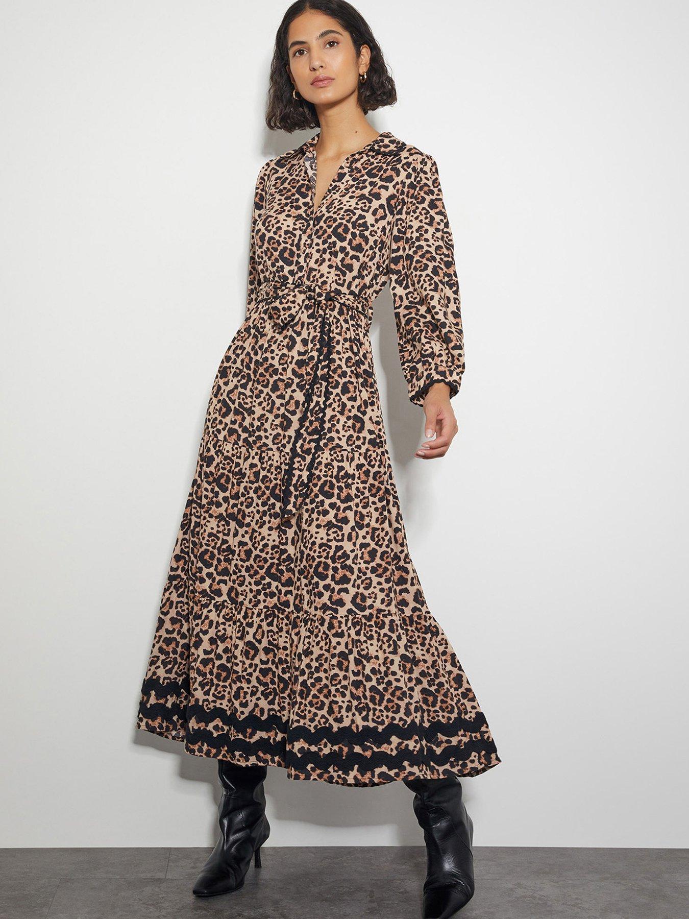 monsoon-lola-leopard-dress-brown