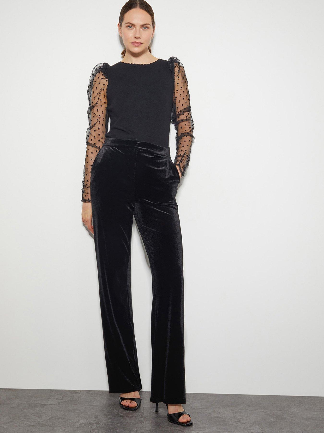 monsoon-veda-velvet-trousers-blackdetail