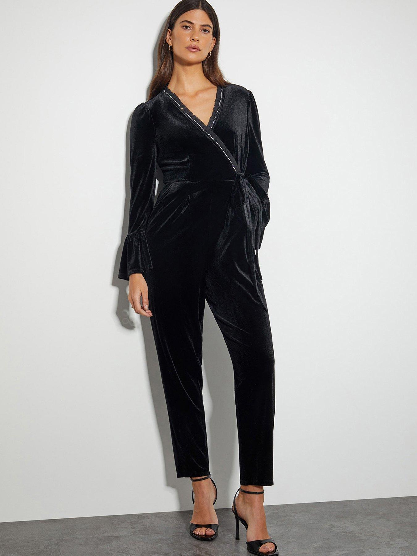 monsoon-tara-trim-velvet-jumpsuit-black