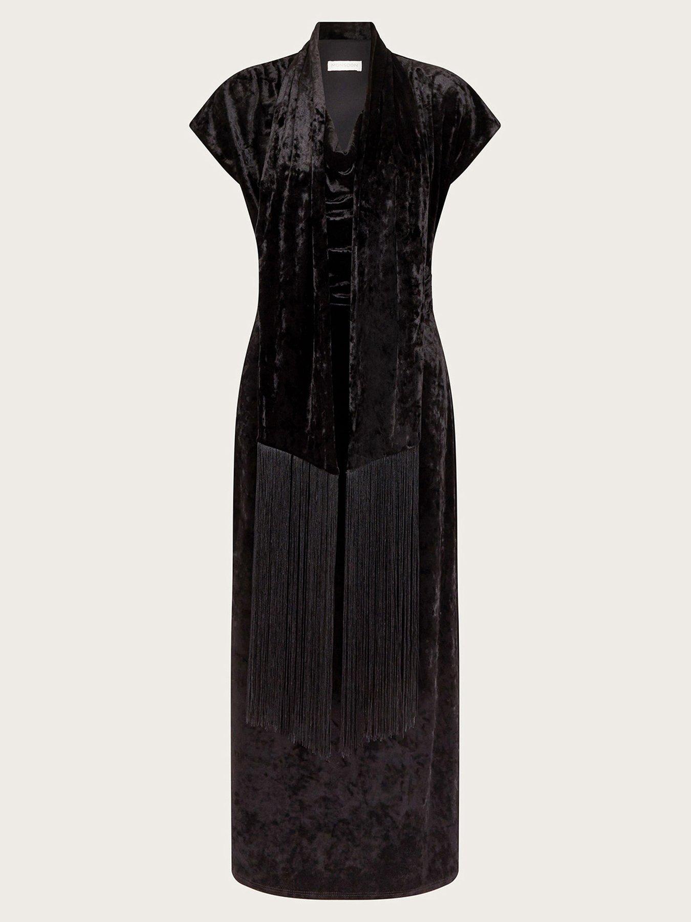 monsoon-cece-cowl-velvet-dress-blackdetail