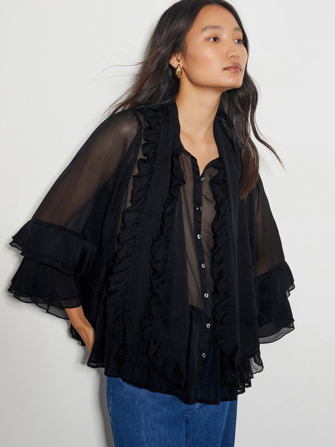 monsoon-anais-frill-blouse-black