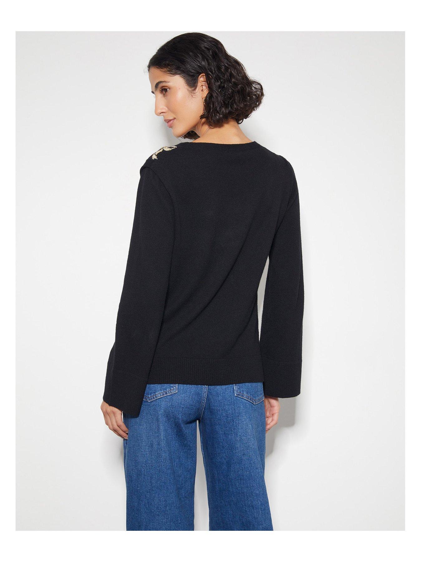 monsoon-bree-bow-neck-jumper-blackstillFront