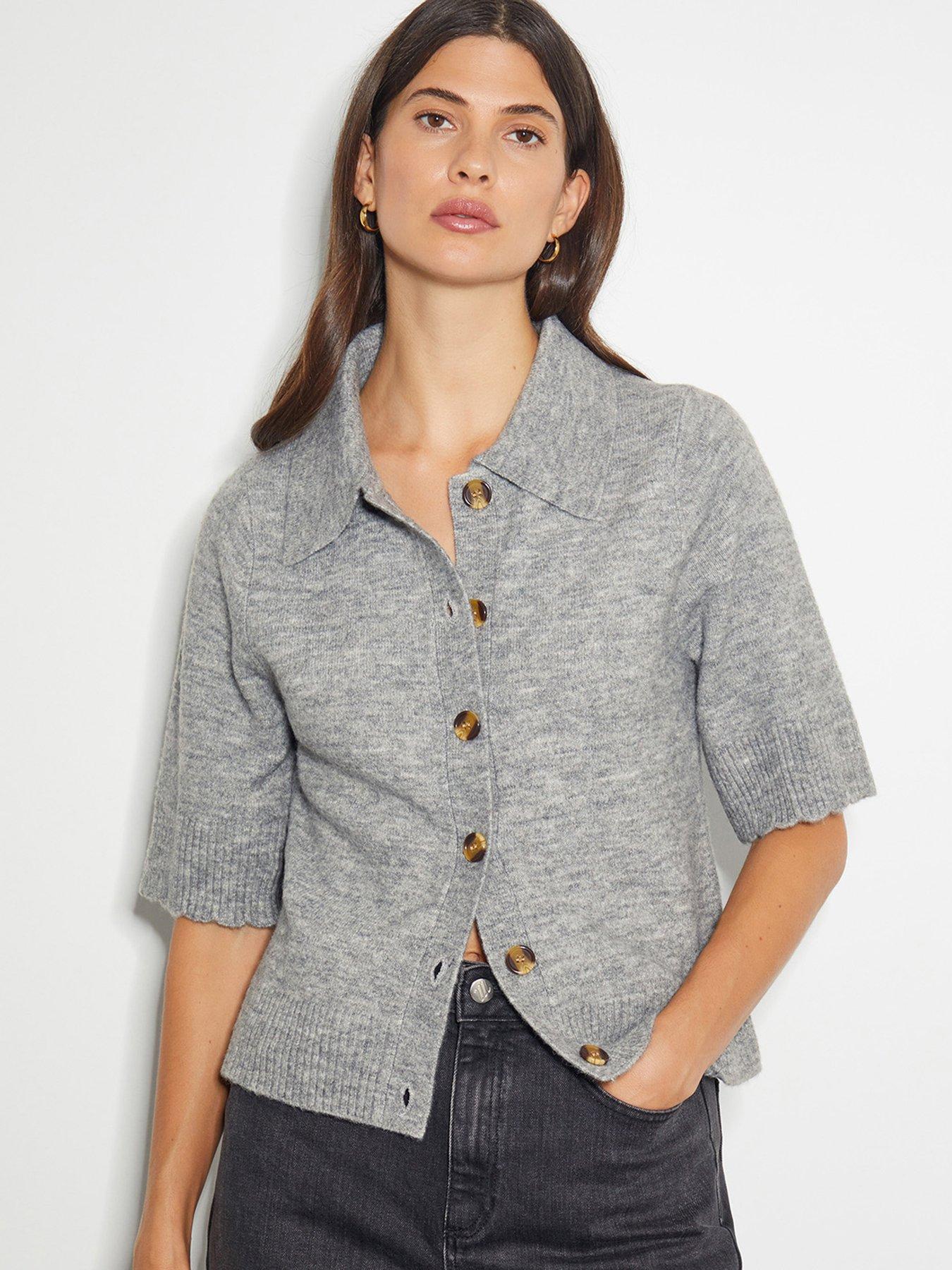 monsoon-cindy-collared-knit-cardigan-greyfront