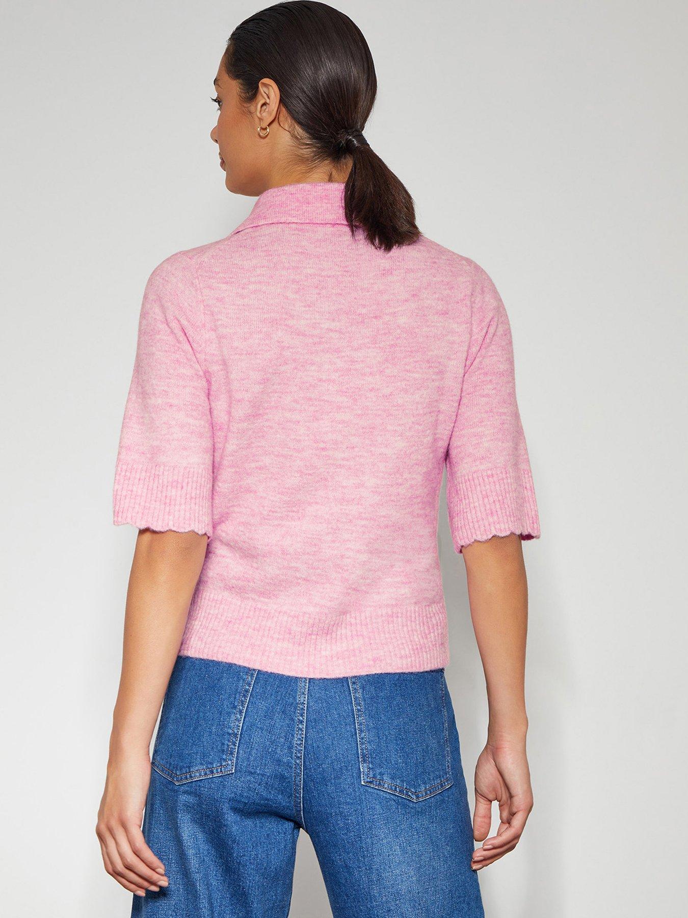 monsoon-cindy-collared-knit-cardigan-pinkstillFront