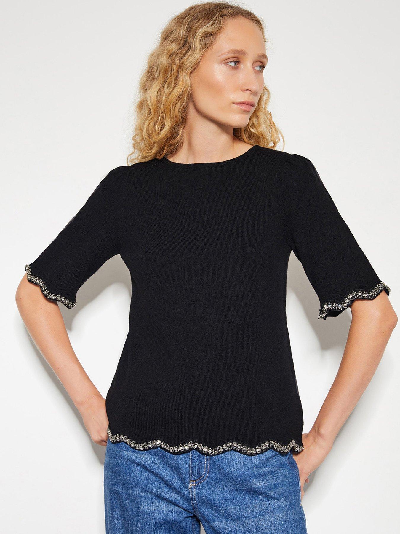 monsoon-tia-trim-knit-jumper-black