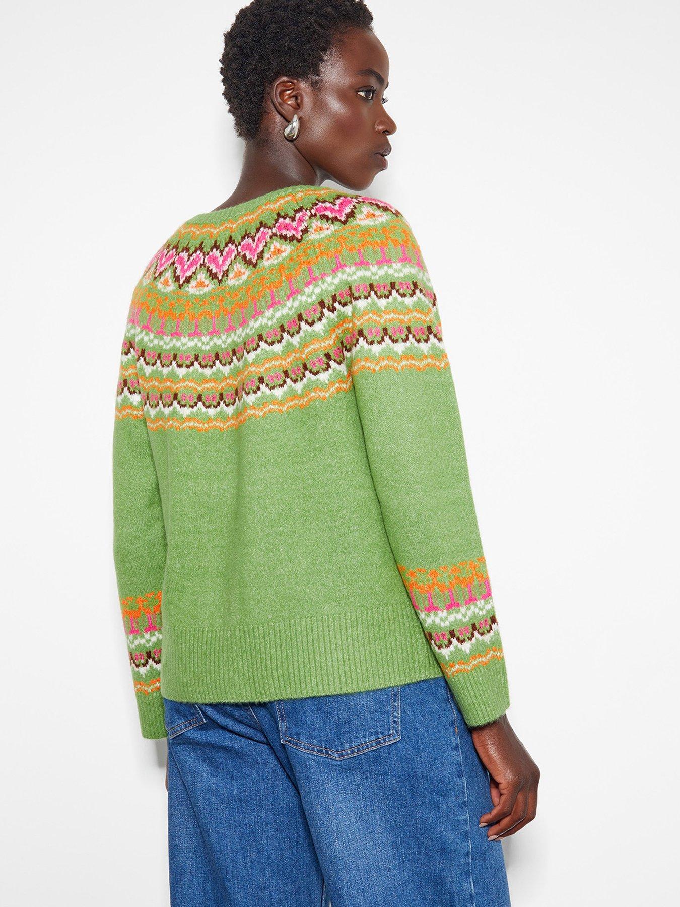 monsoon-fenn-fairisle-cardigan-greenstillFront