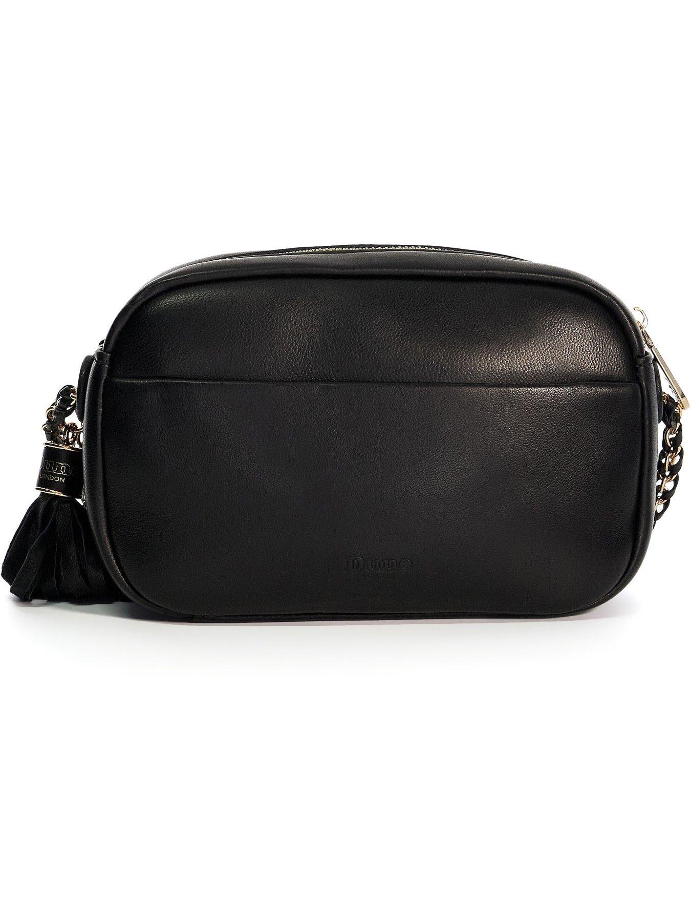 dune-london-chancery-premium-collection-quilted-camera-bag-blackstillFront