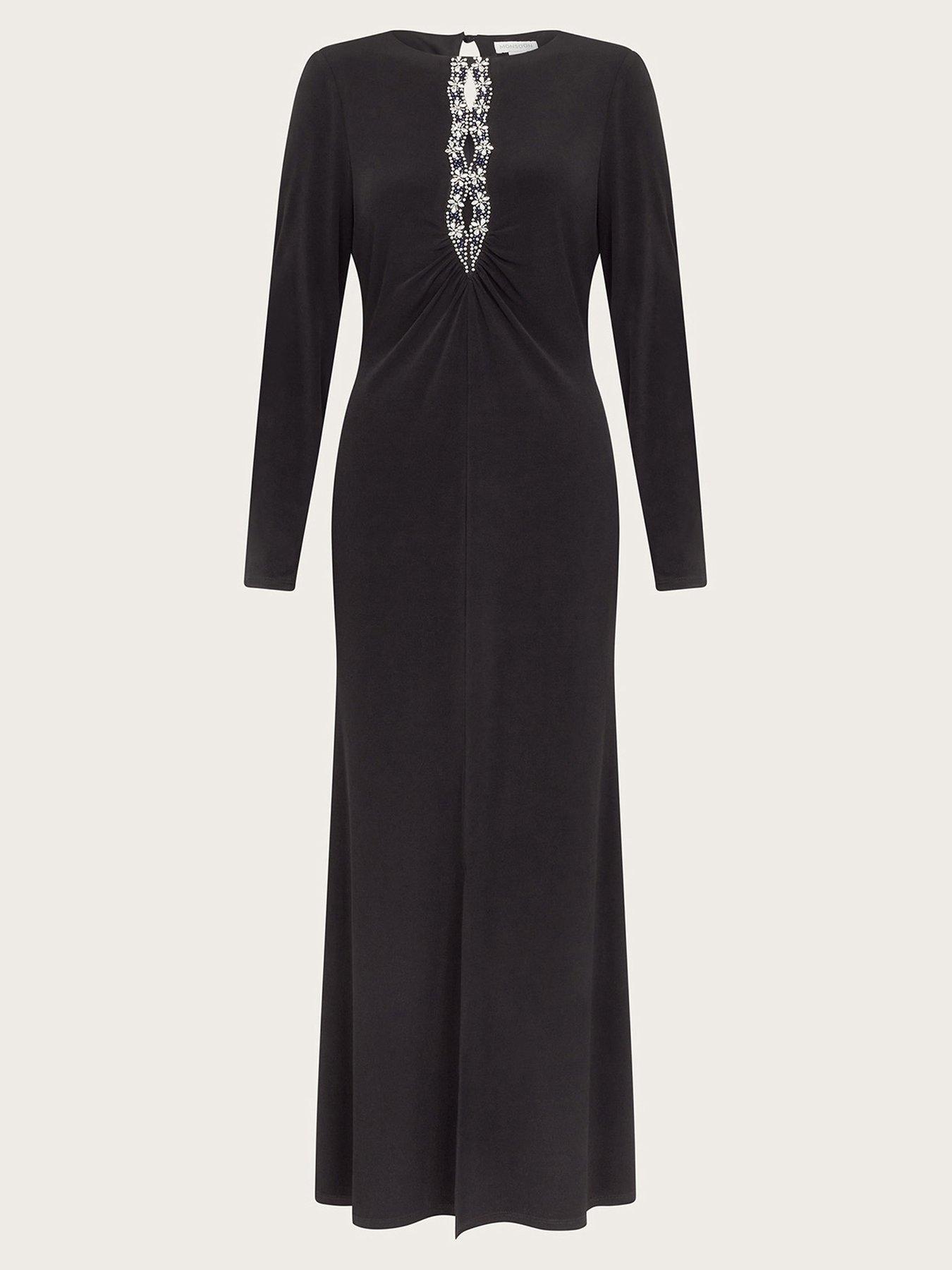 monsoon-tess-trim-jersey-dress-blackdetail