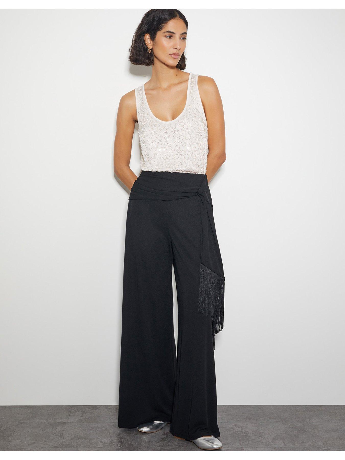 monsoon-tanya-tassel-trousers-blackoutfit