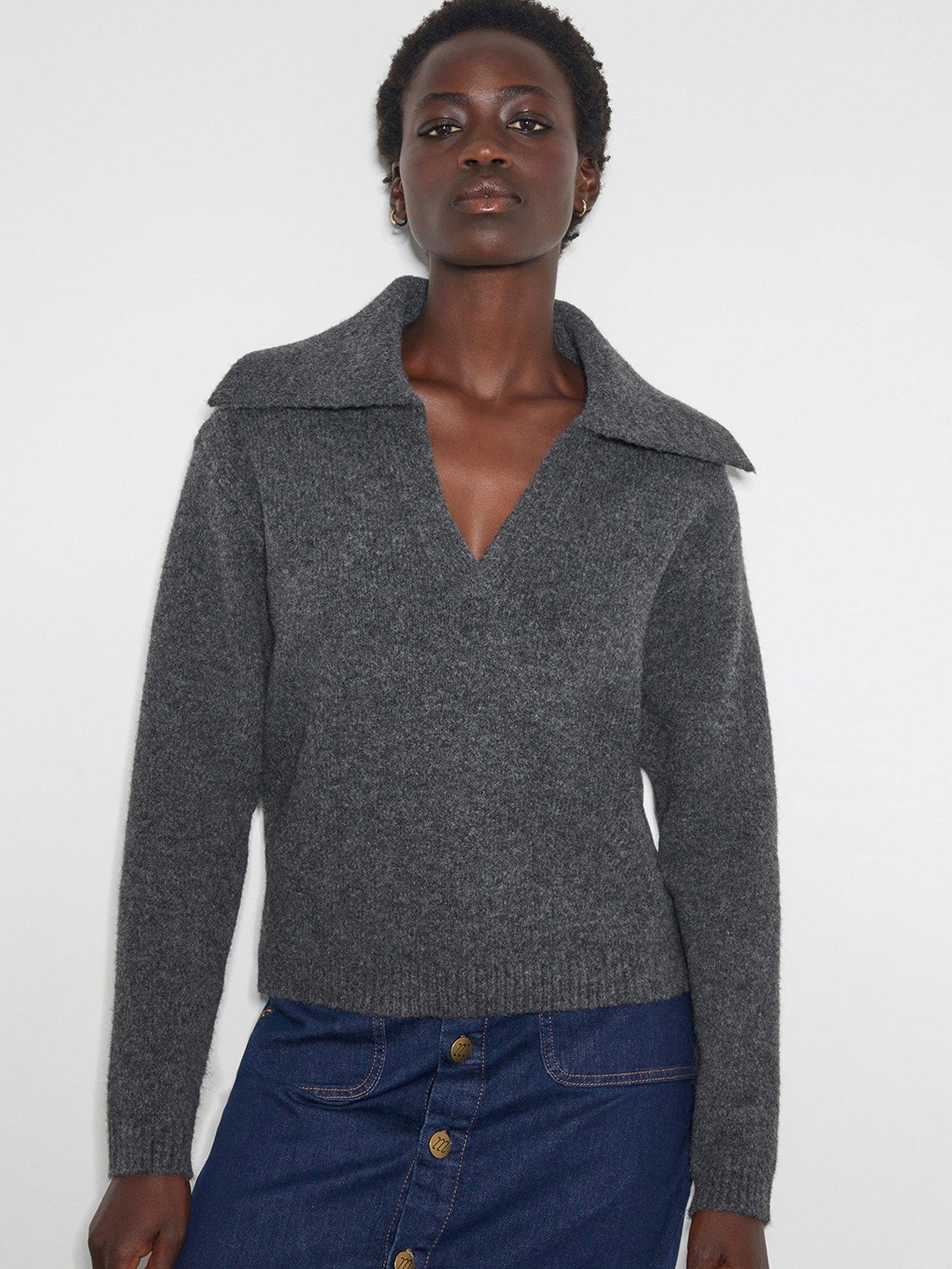 monsoon-clover-collar-jumper-charcoal