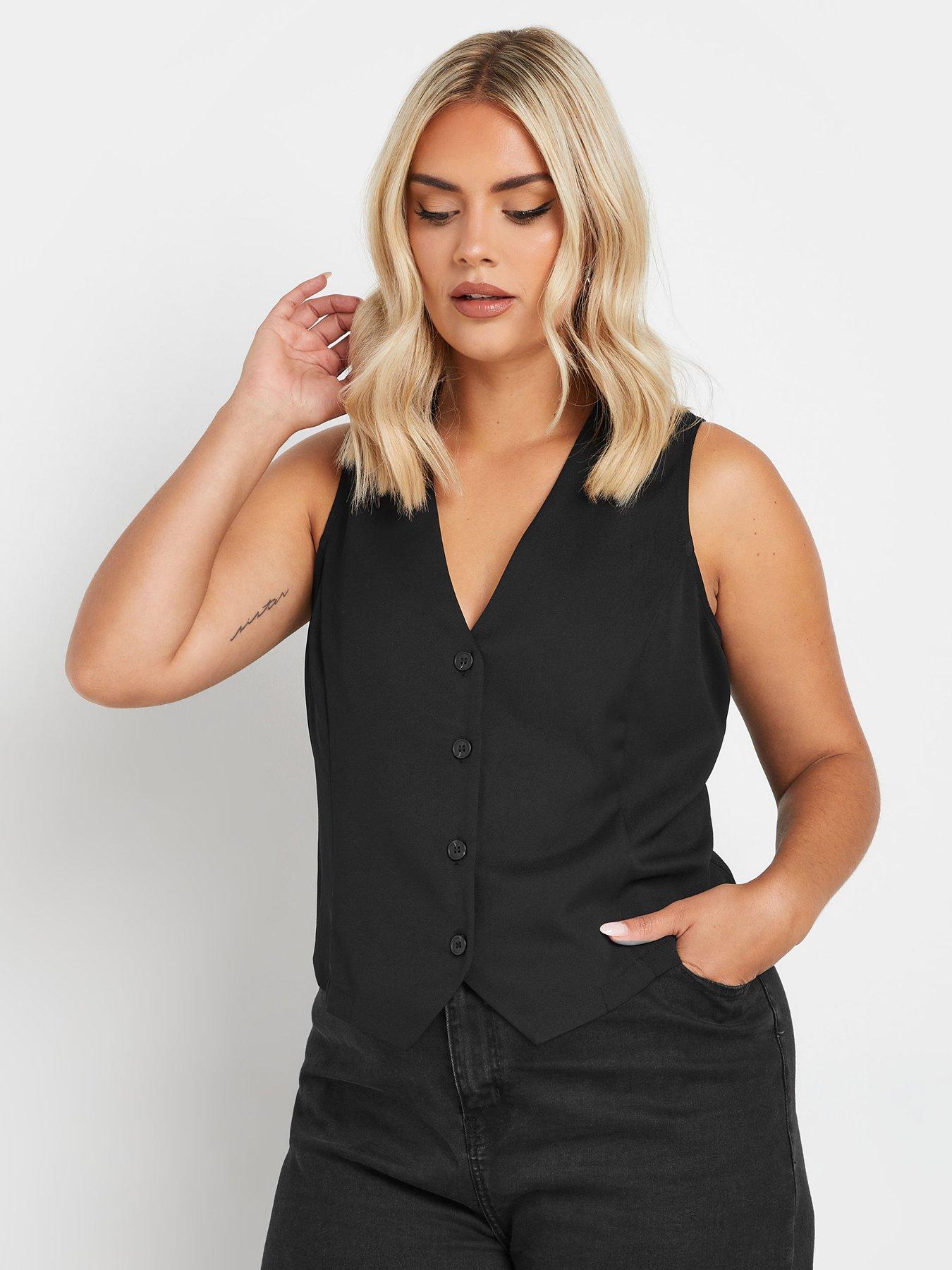 yours-curve-waistcoat-blackoutfit