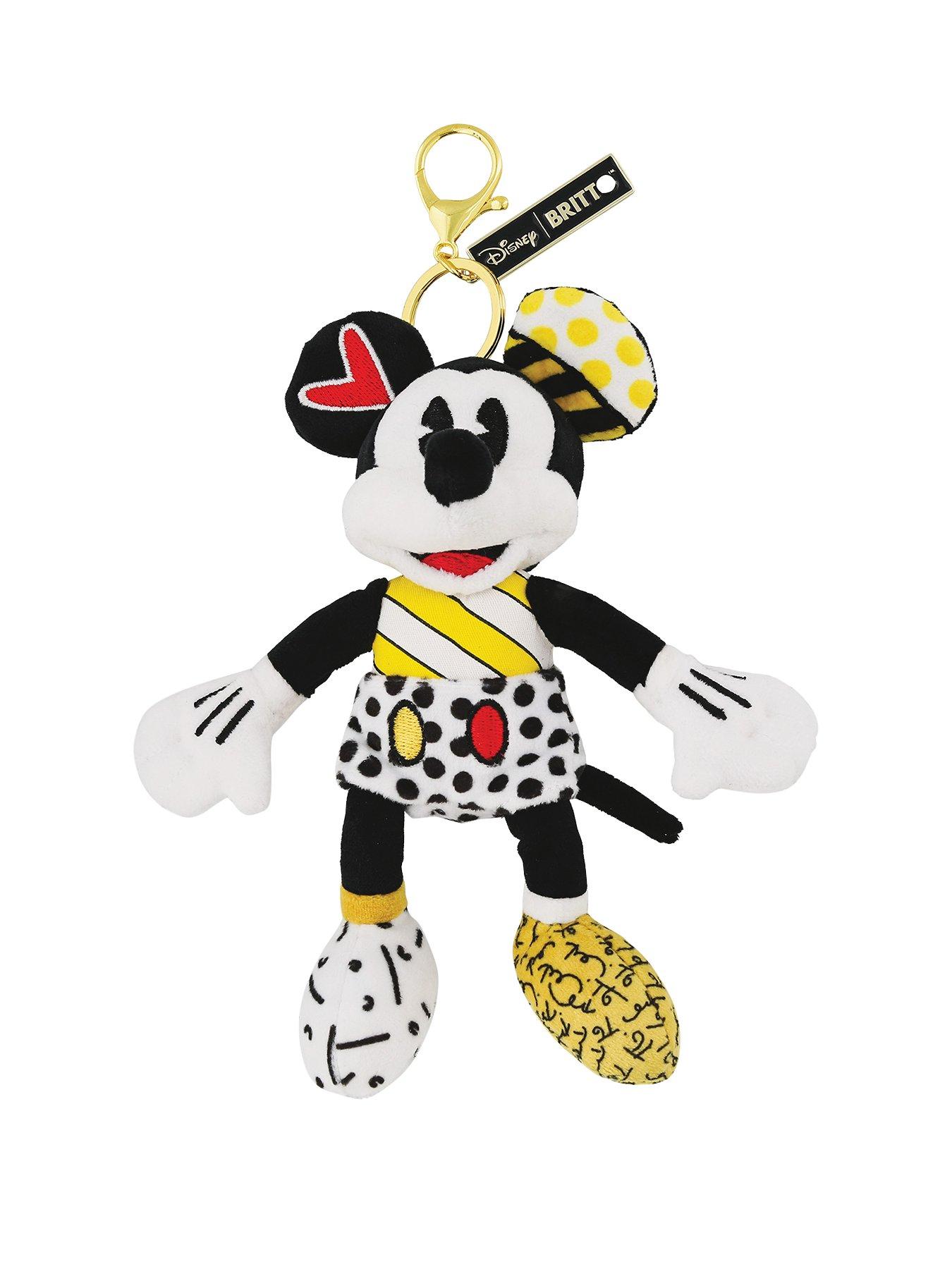 disney-by-britto-mickey-mouse-plush-keyringfront