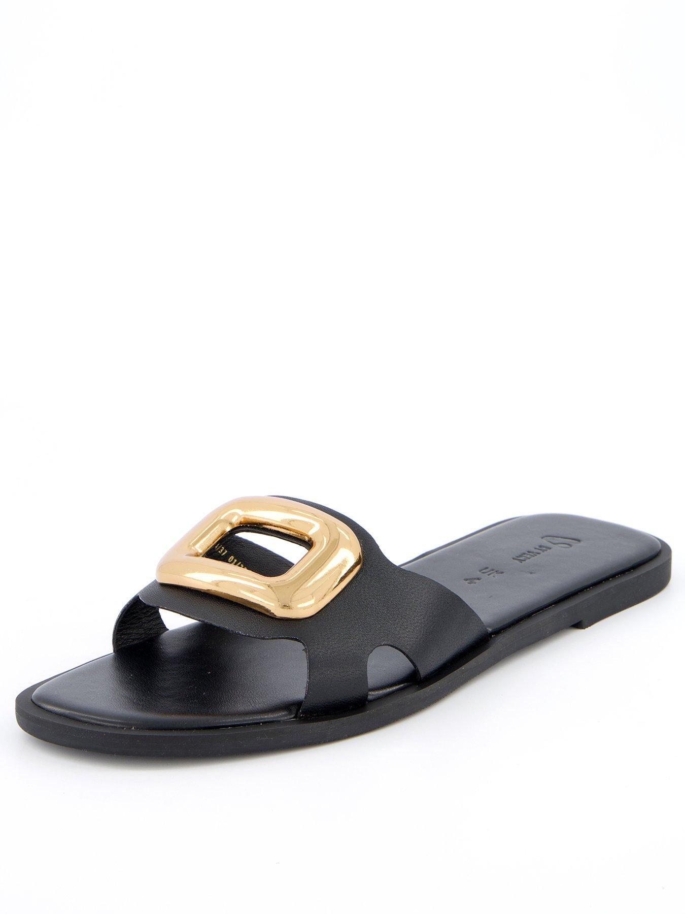v-by-very-leather-eyelet-slider-blackback