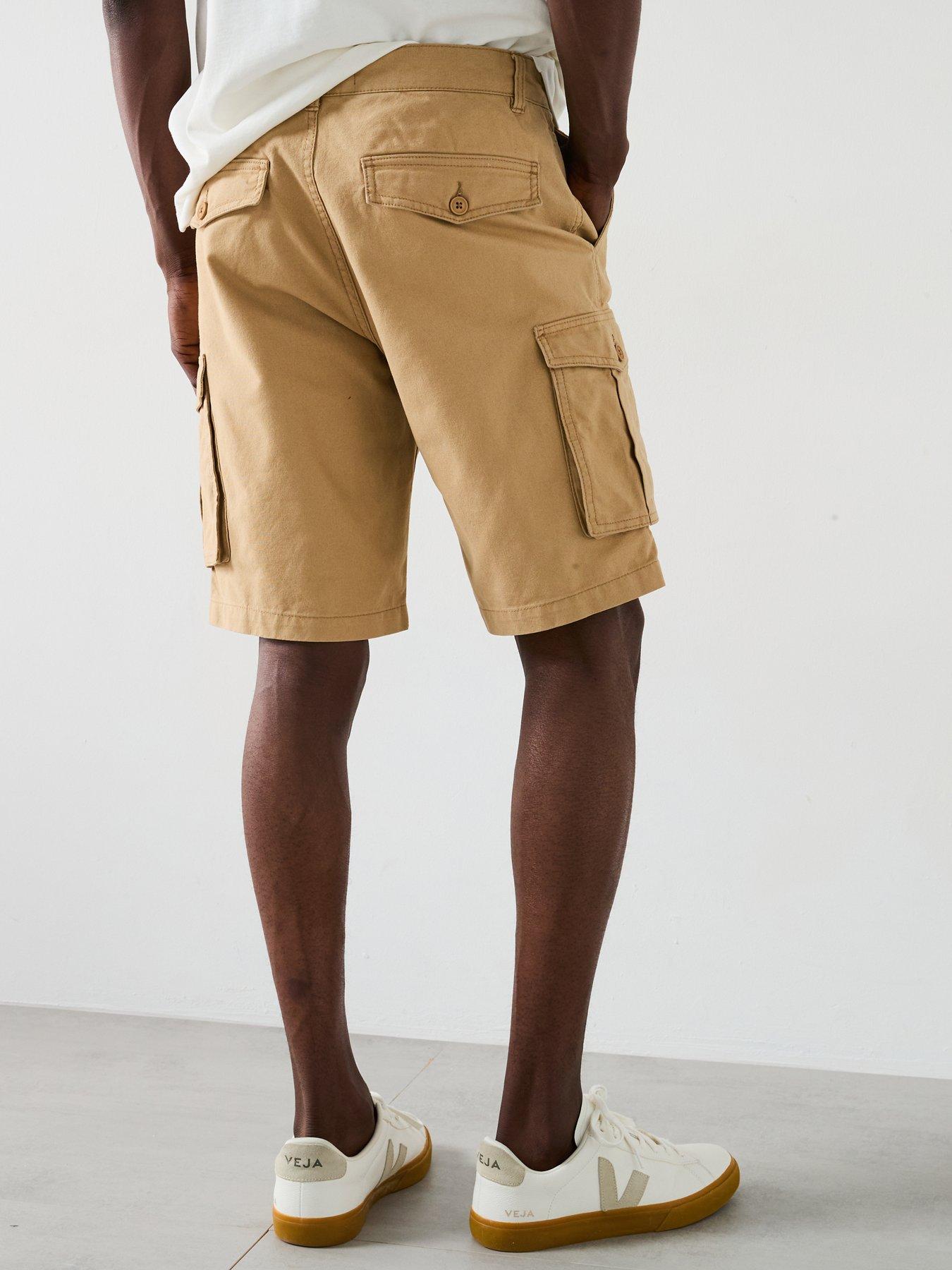 Image 2 of 6 of Very Man Cargo Shorts - Natural