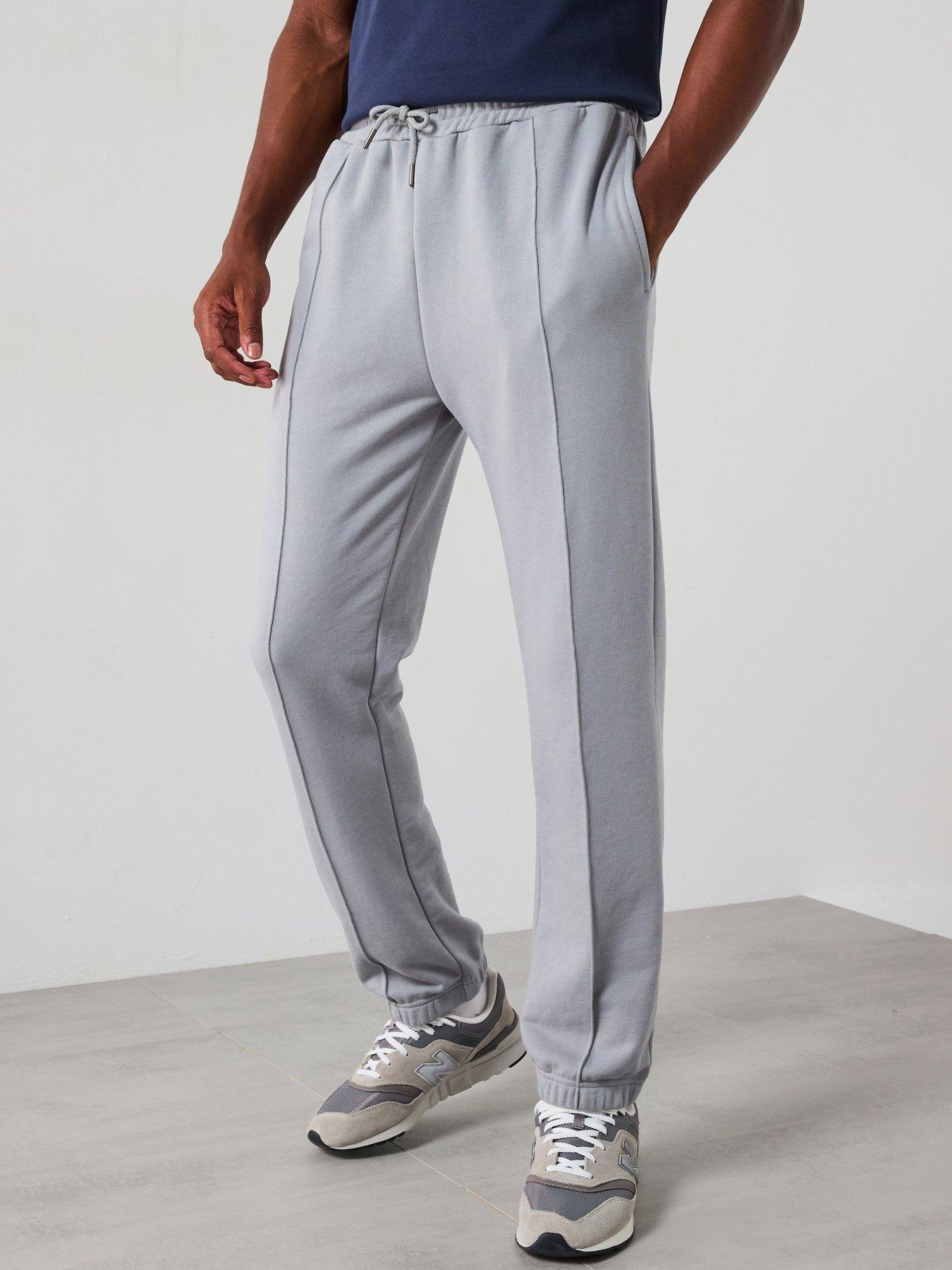 Image of Very Man Loopback Washed Joggers - Grey