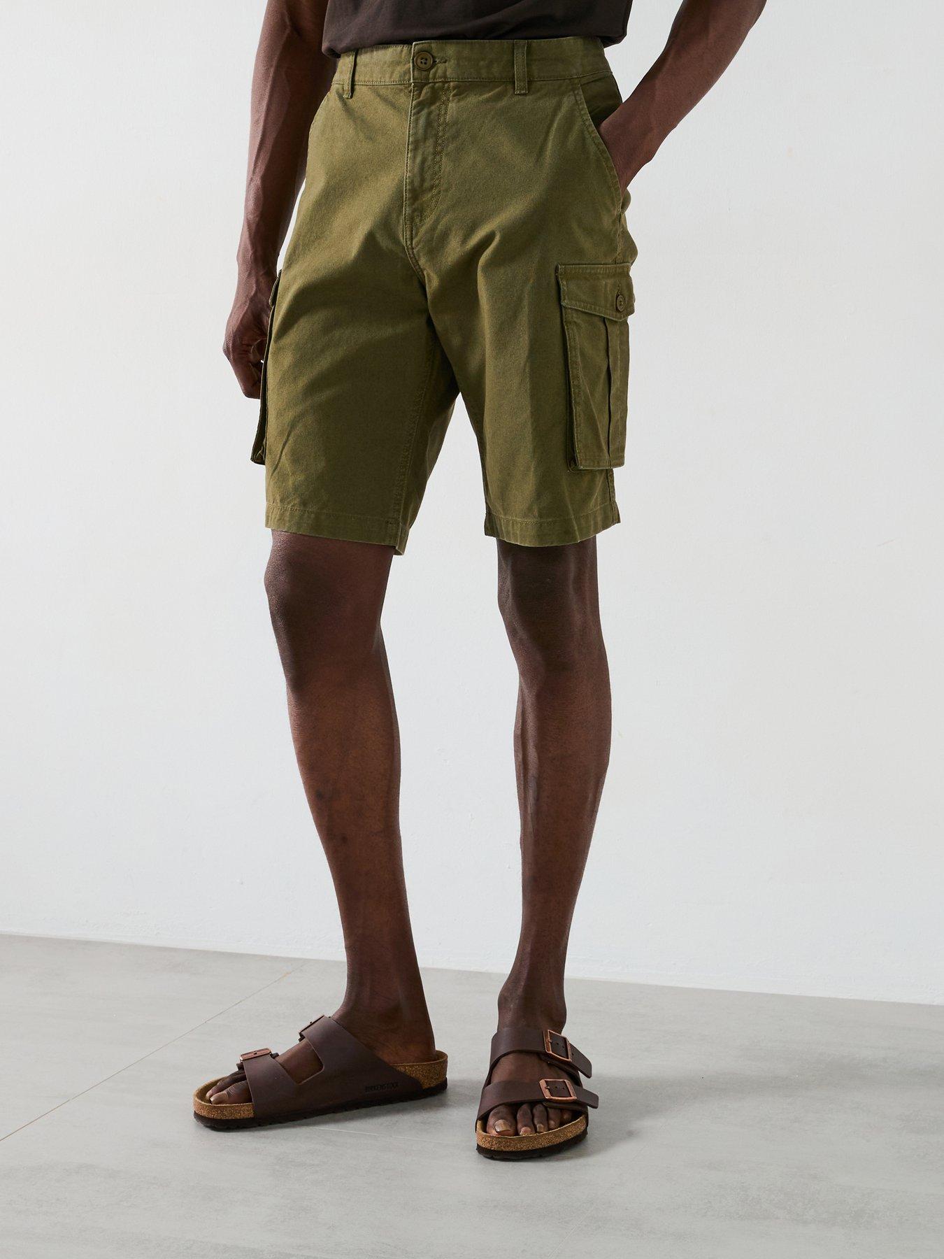 undefined Cargo Shorts - Khaki