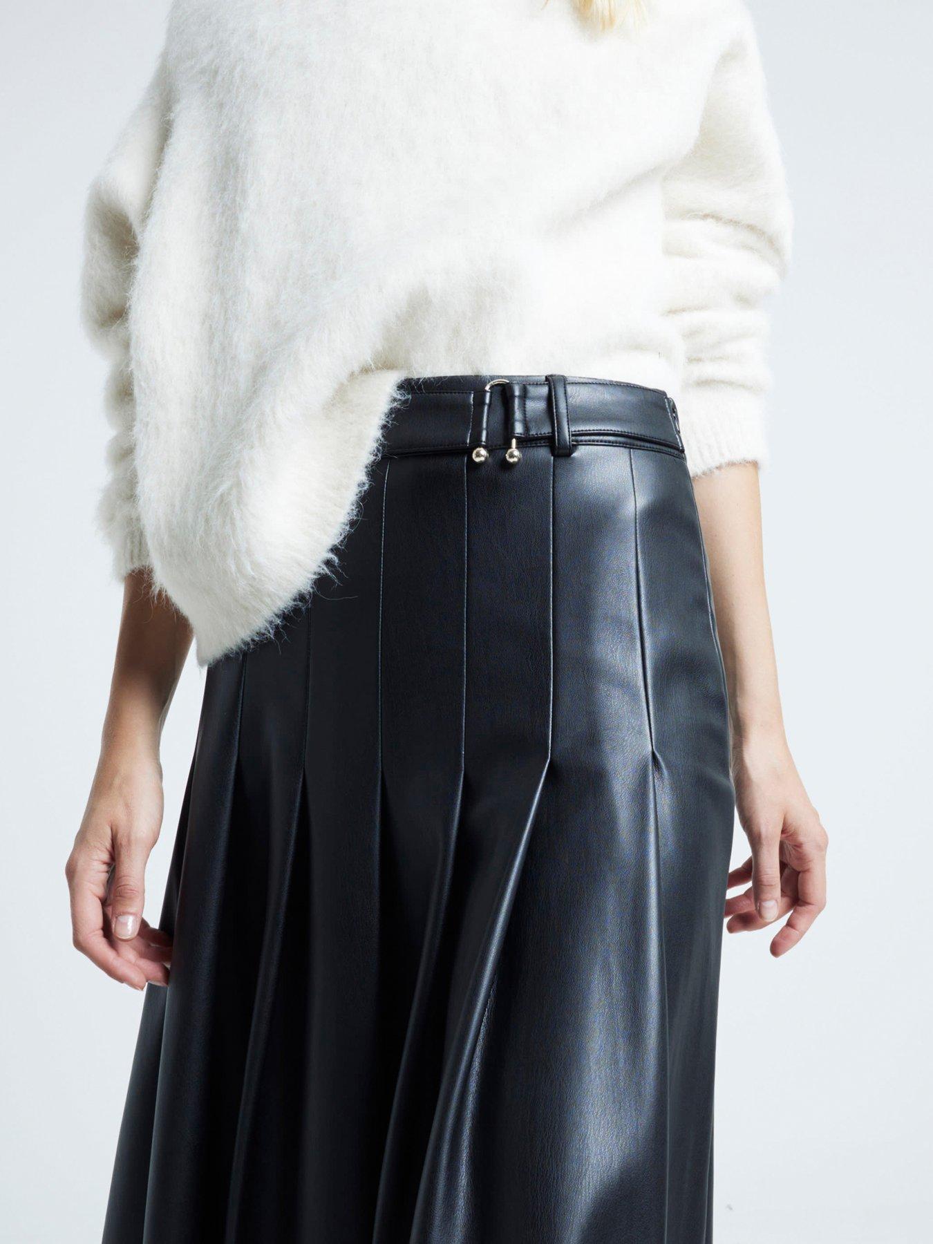 river-island-pu-pleated-midi-skirt-blackdetail