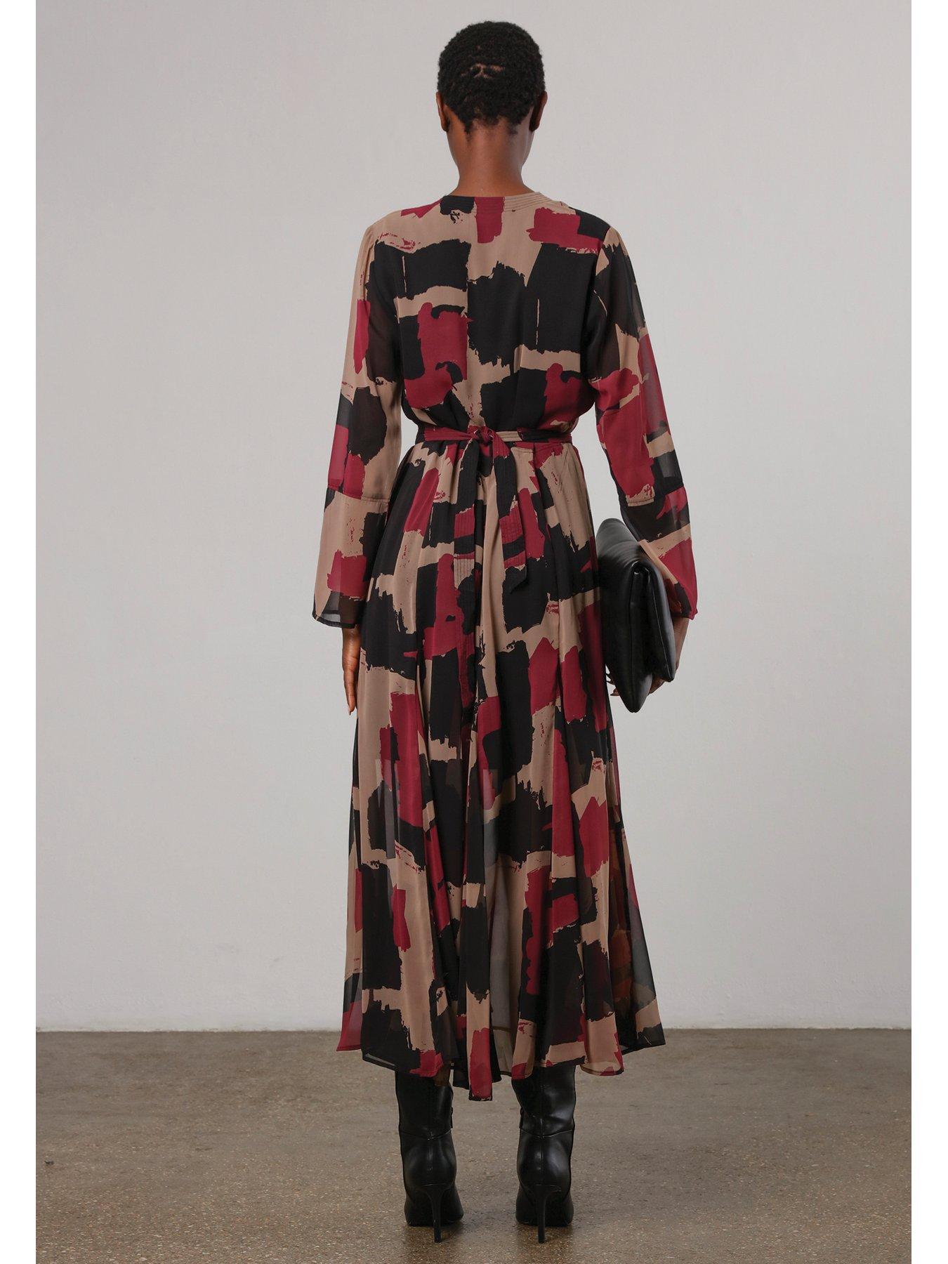 Image 2 of 5 of Religion Flash Maxi Dress With Multi Tying Wrap Options